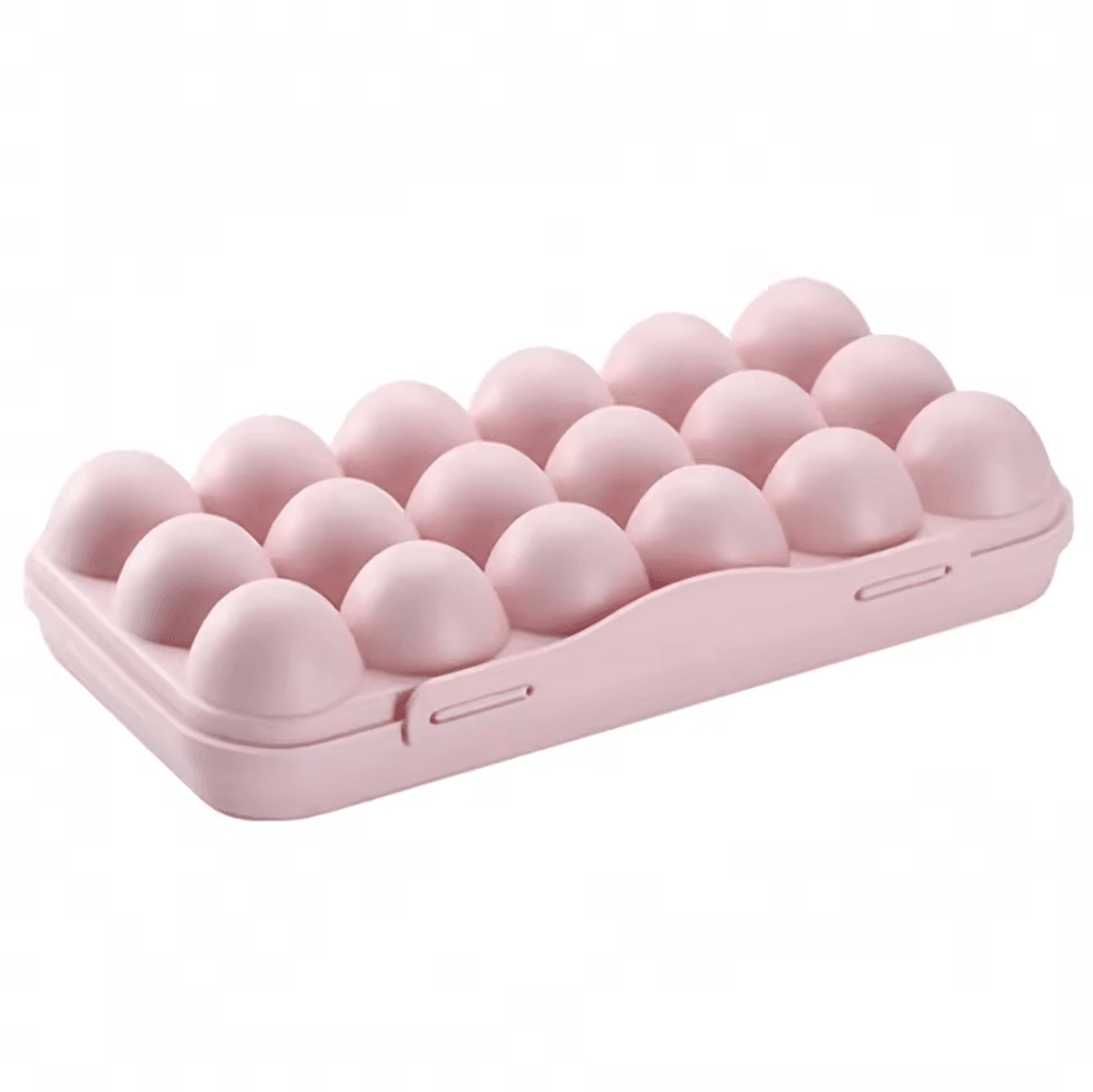 Portable Egg Storage Box  1218 Grid Shockproof Refrigerator Egg Organizer 9