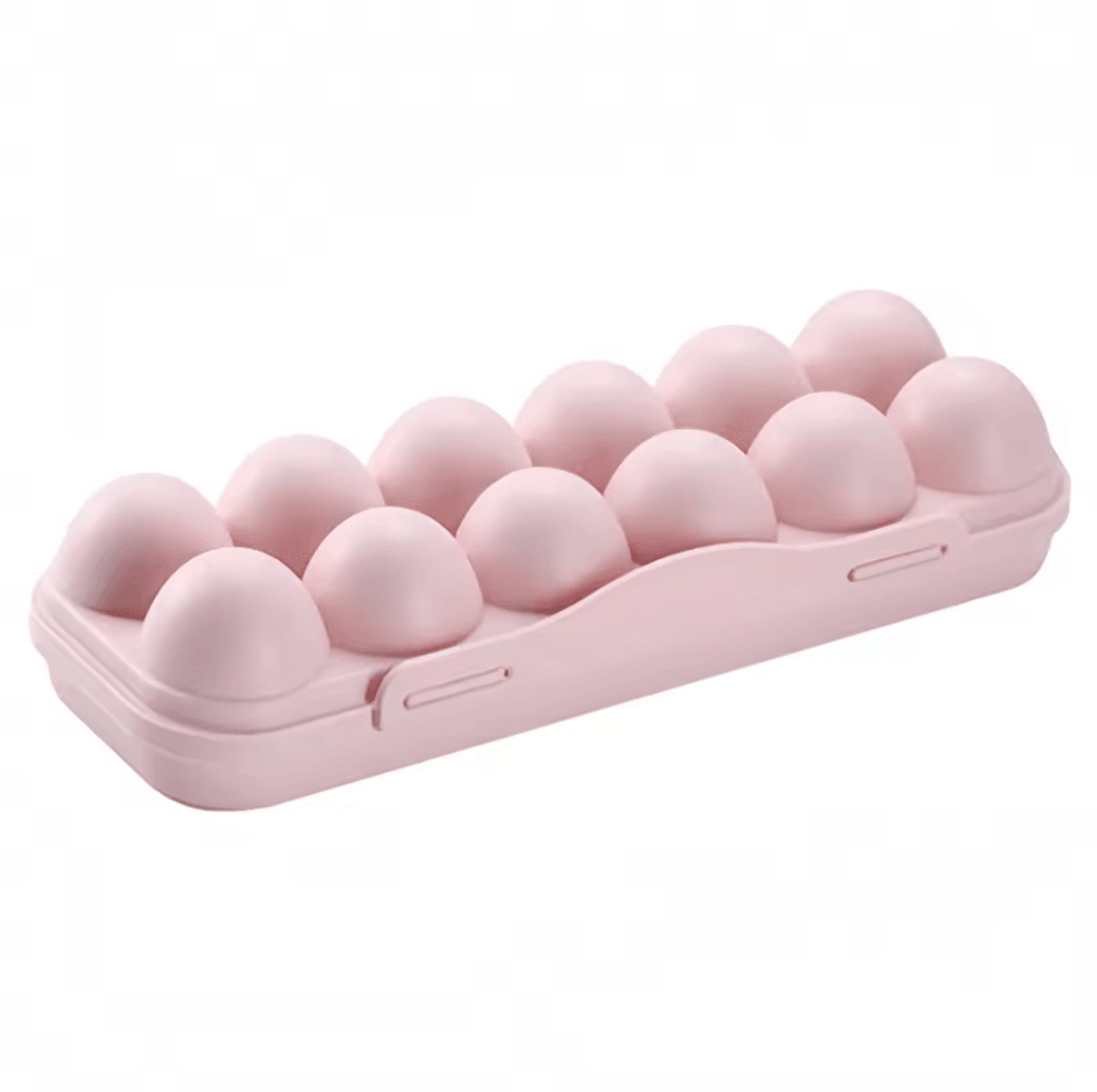 Portable Egg Storage Box  1218 Grid Shockproof Refrigerator Egg Organizer 6