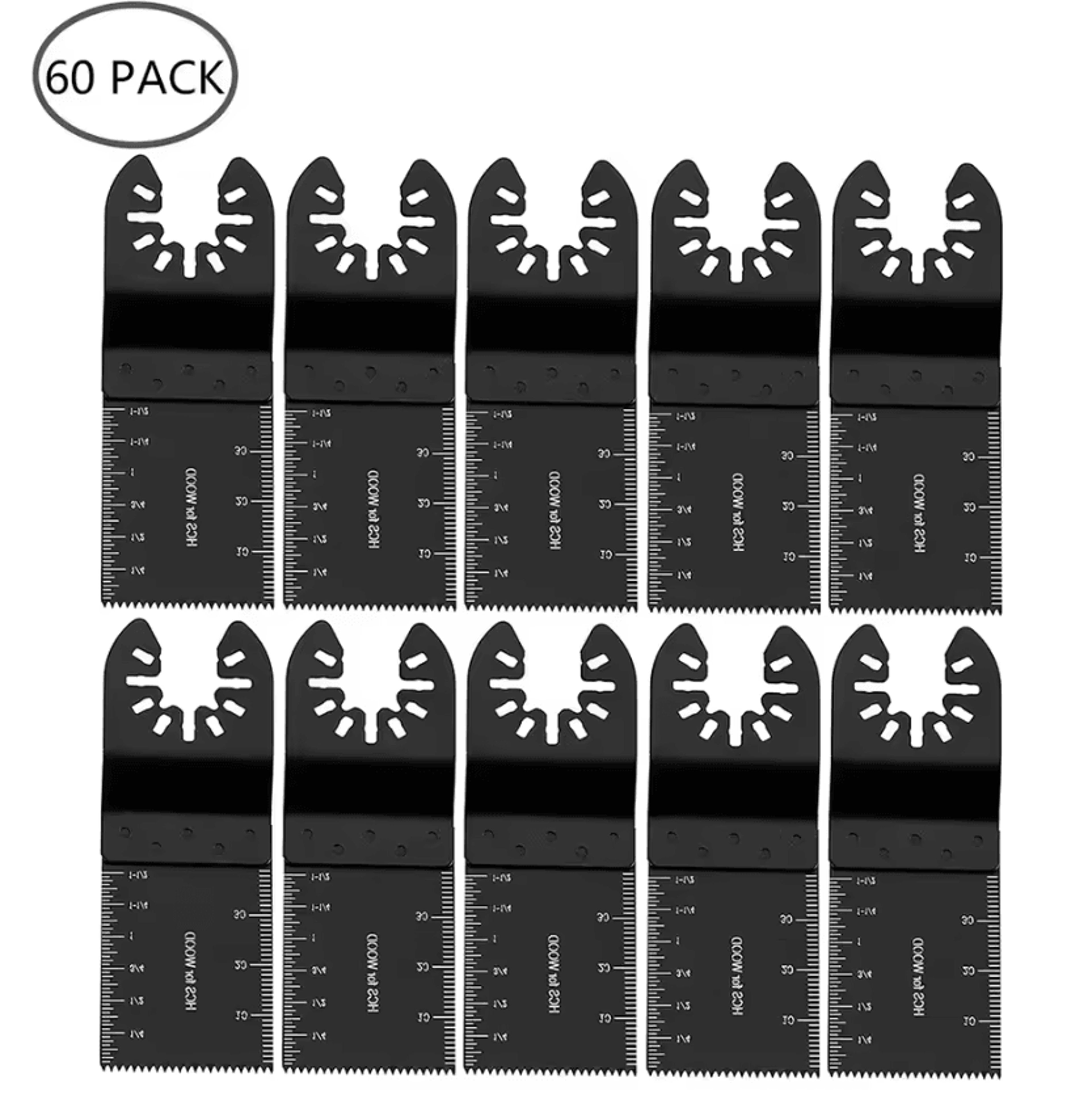 Universal Oscillating MultiTool Saw Blade Set For Wood  Precision Cutting 7