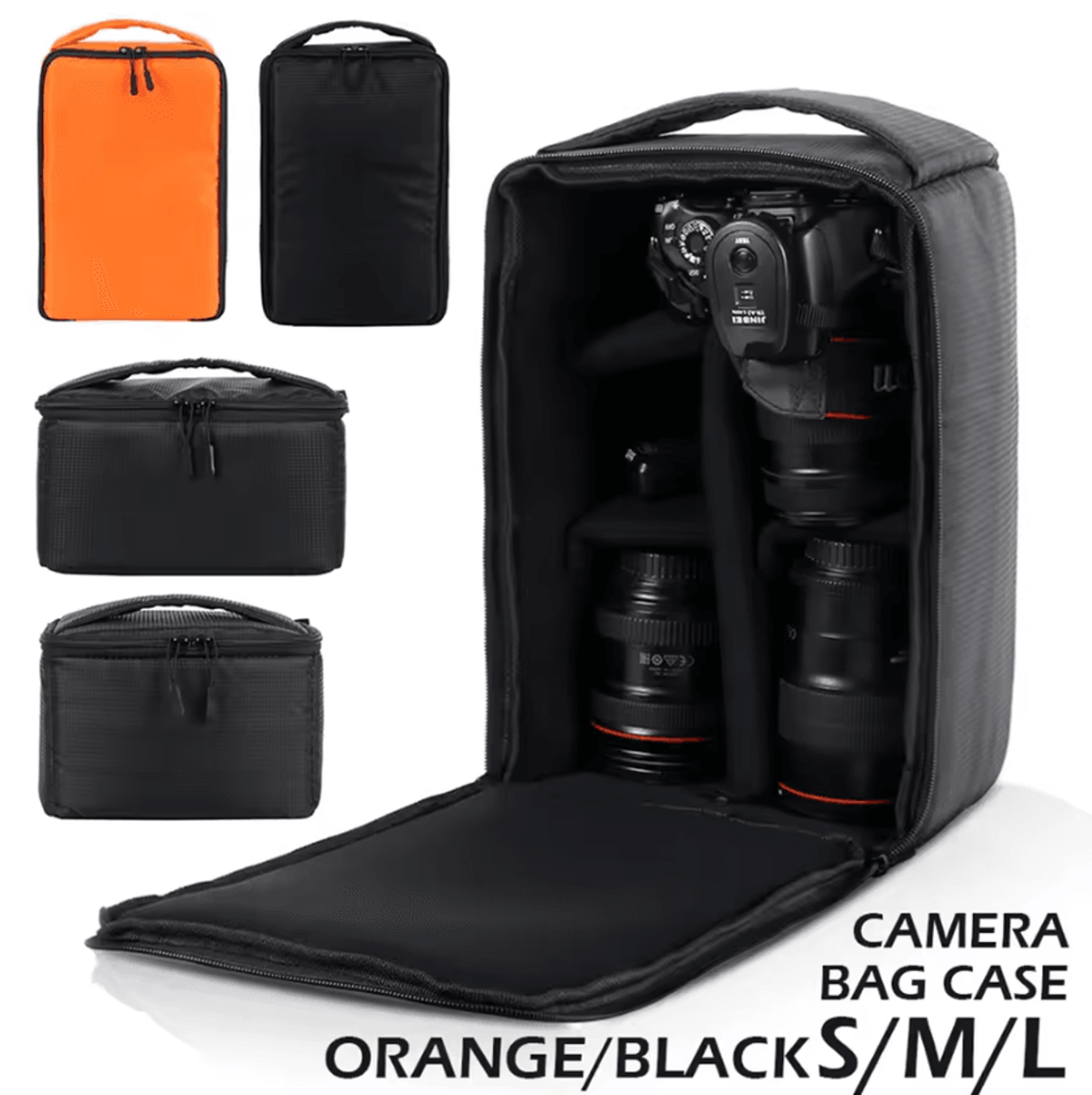 Waterproof DSLR Camera Backpack For Cameras Lenses  Travel Gear 1