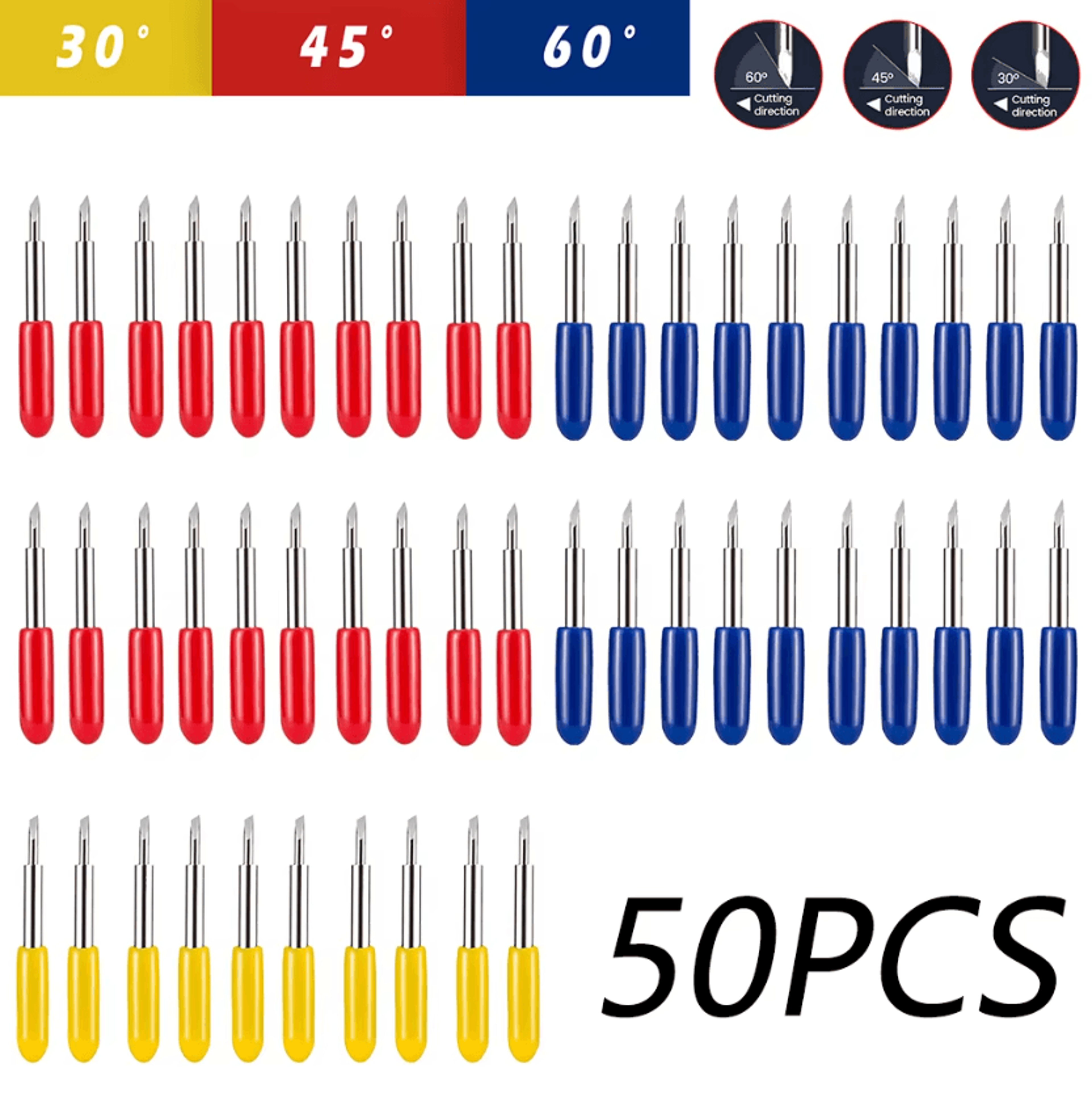 Precision Replacement Plotter Blades For Cricut Roland  Cutting Machines 0