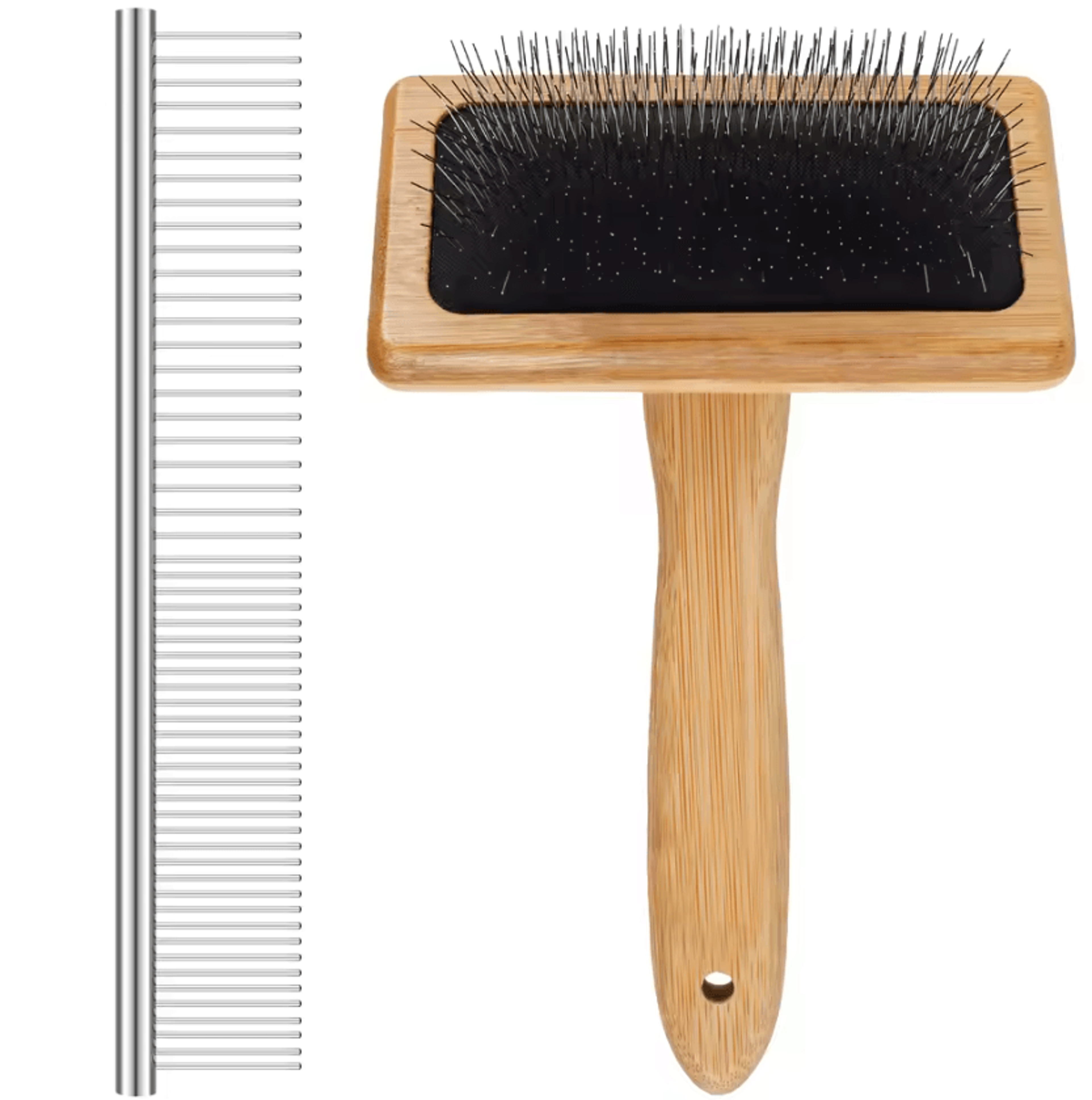 2Piece Macrame Fringe Brush  Rug Tassel Comb Set  DIY Weaving Tapestry  Cotton Rope Grooming Tool 5