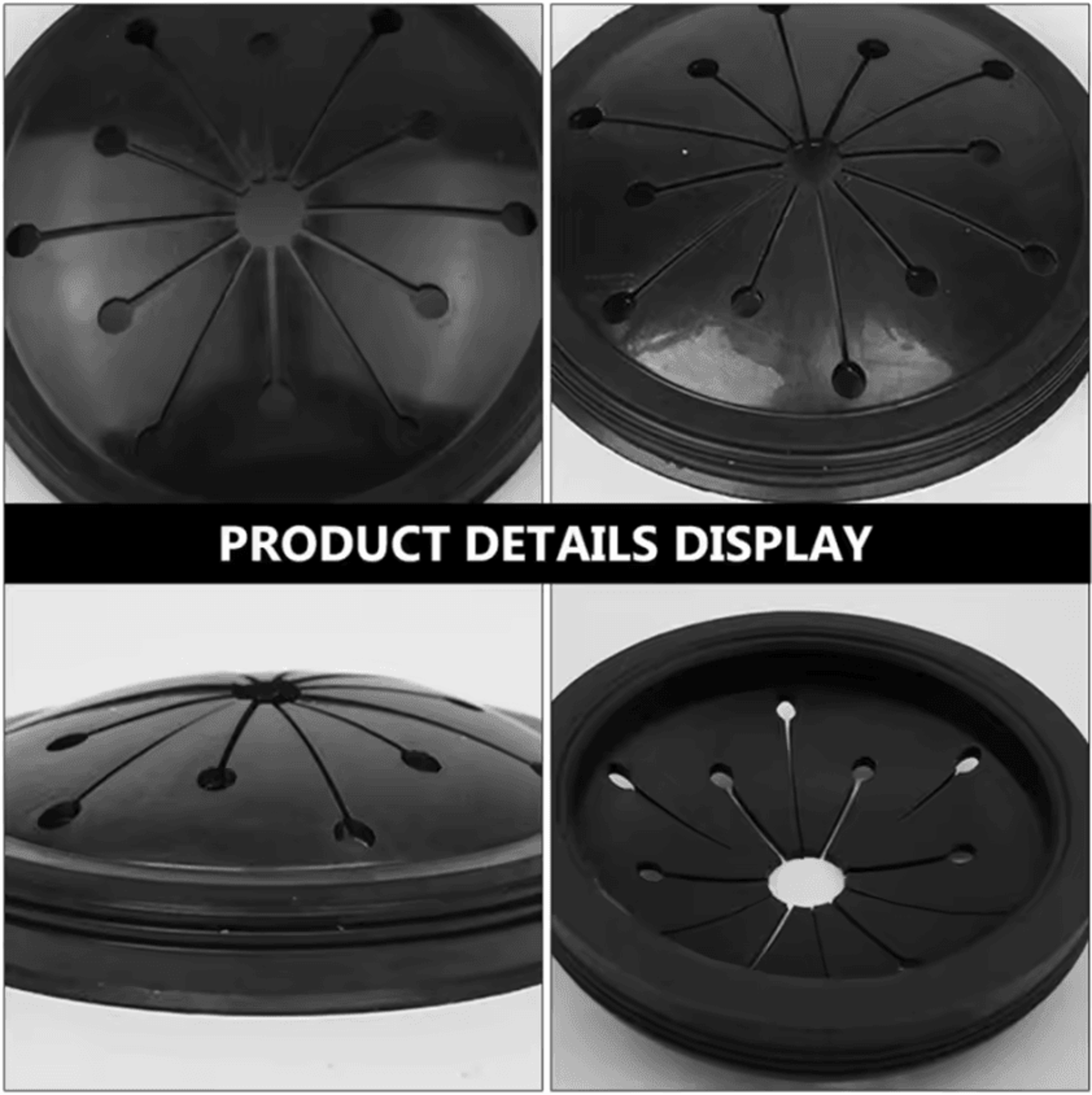Universal Kitchen Sink Stopper 3 Inch Garbage Disposal Splash Guard  Drain Plug Replacement 3