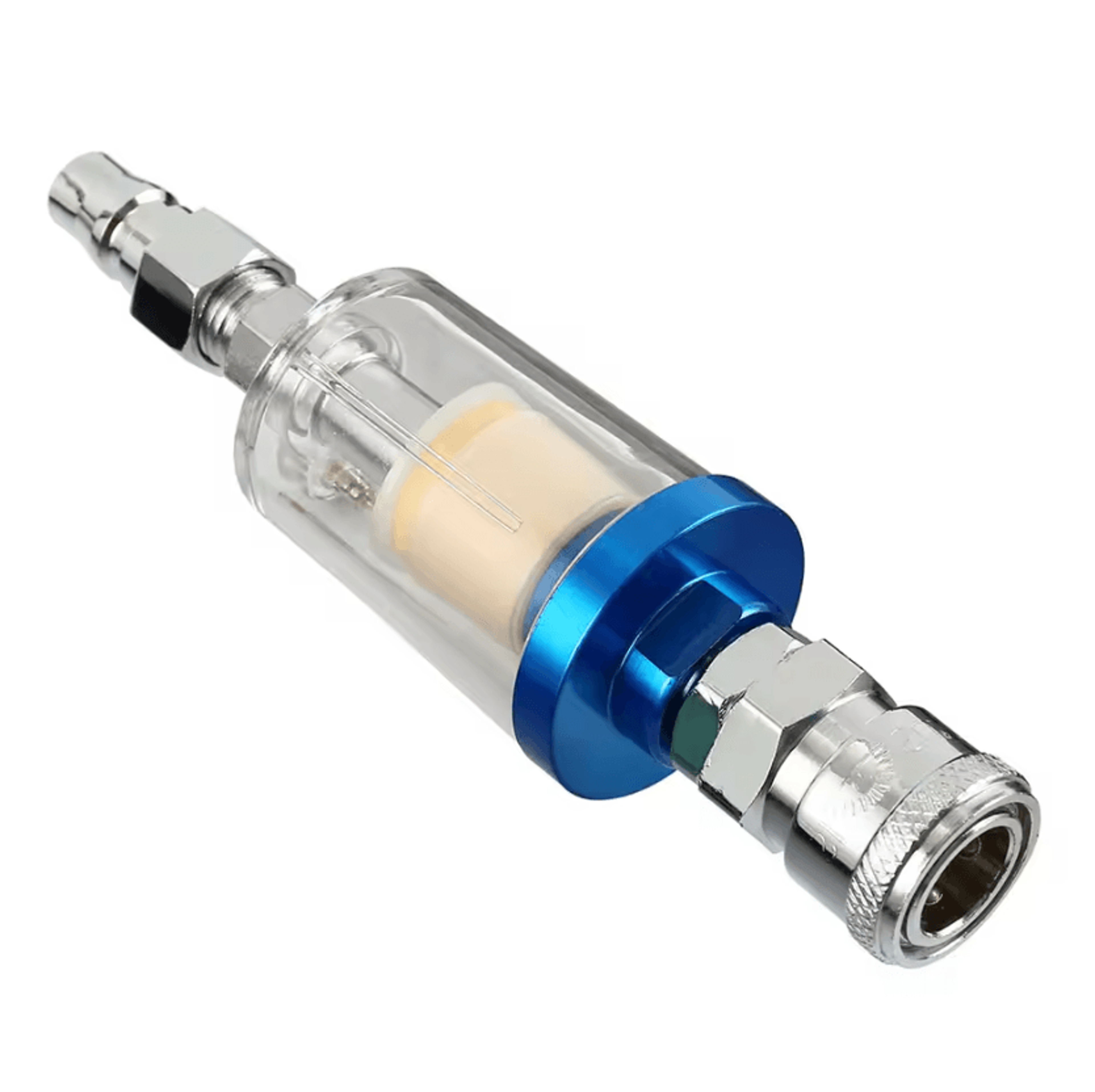 Professional Spray Gun Water Separator 14 Inch Air Compressor Moisture Trap Filter 6
