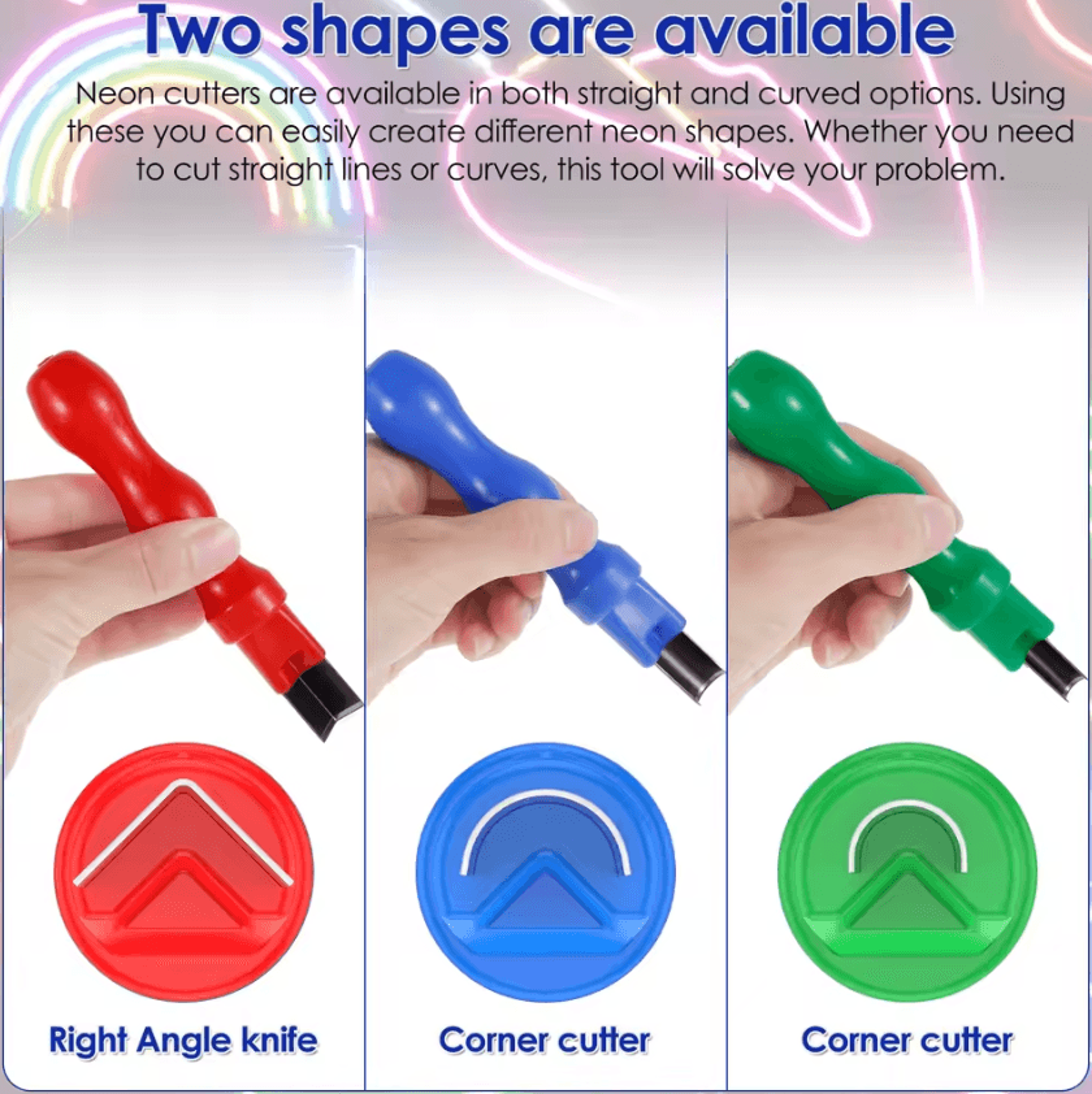 Portable Neon Light Cutter HSS Neon Strip Trimming Tool For LED Neon Light Installation 1