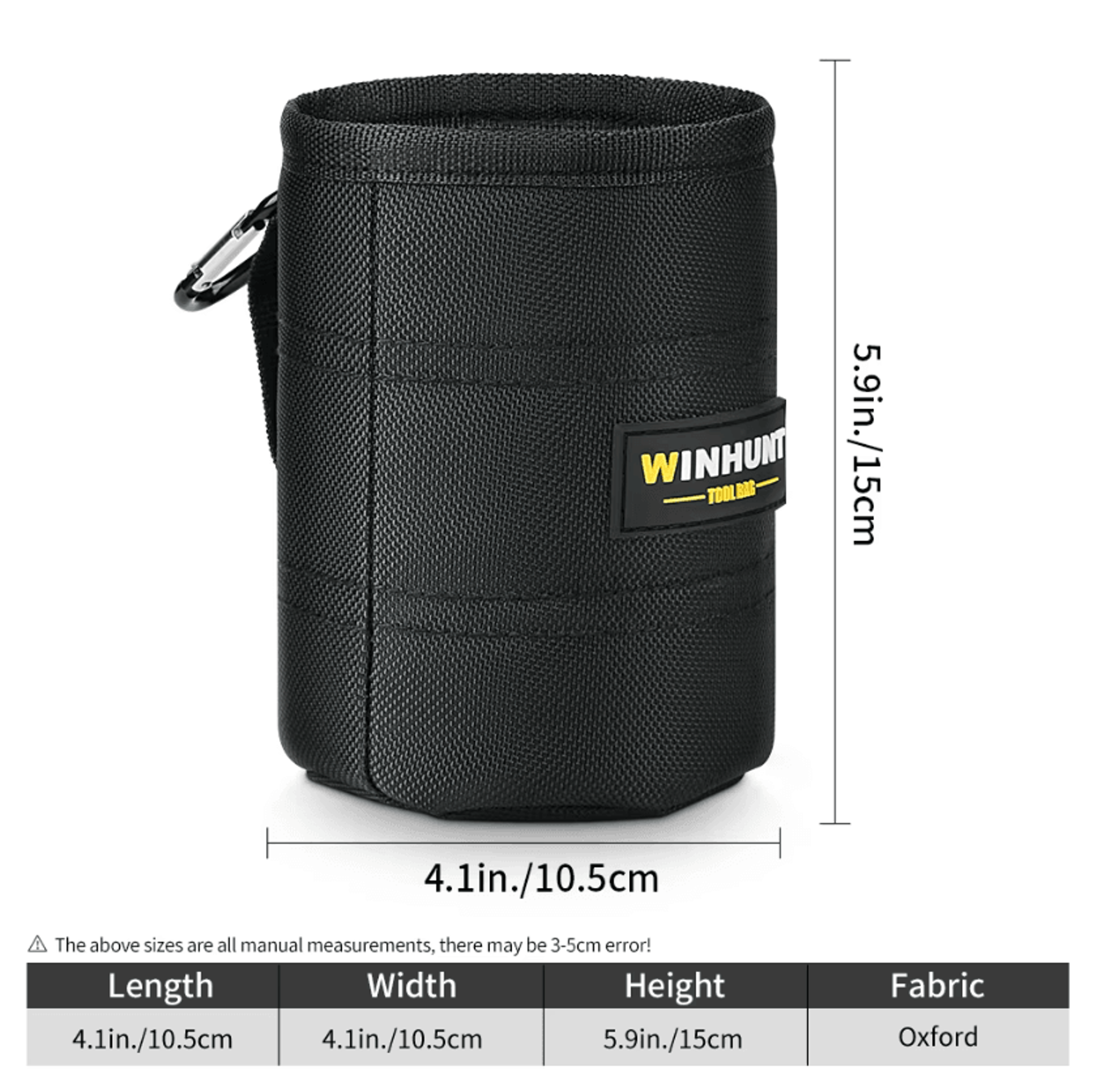 Heavy Duty Tool Belt Pouch Multi Pocket Screw And Nail Organizer For Construction And Home Repairs 1