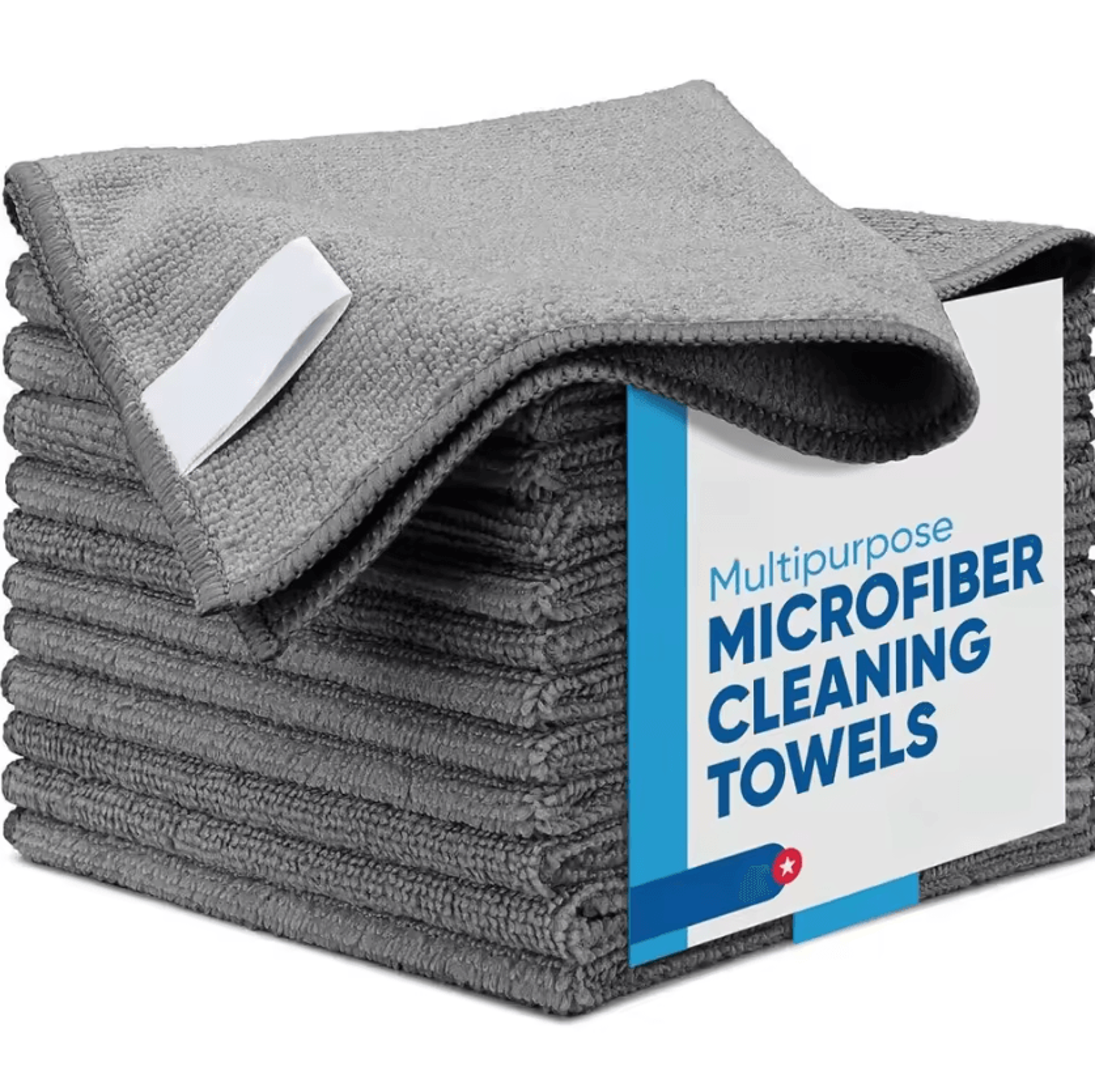 Thick Microfiber Cleaning Cloths Lint Free Reusable Towels For Car Glass And Home 6