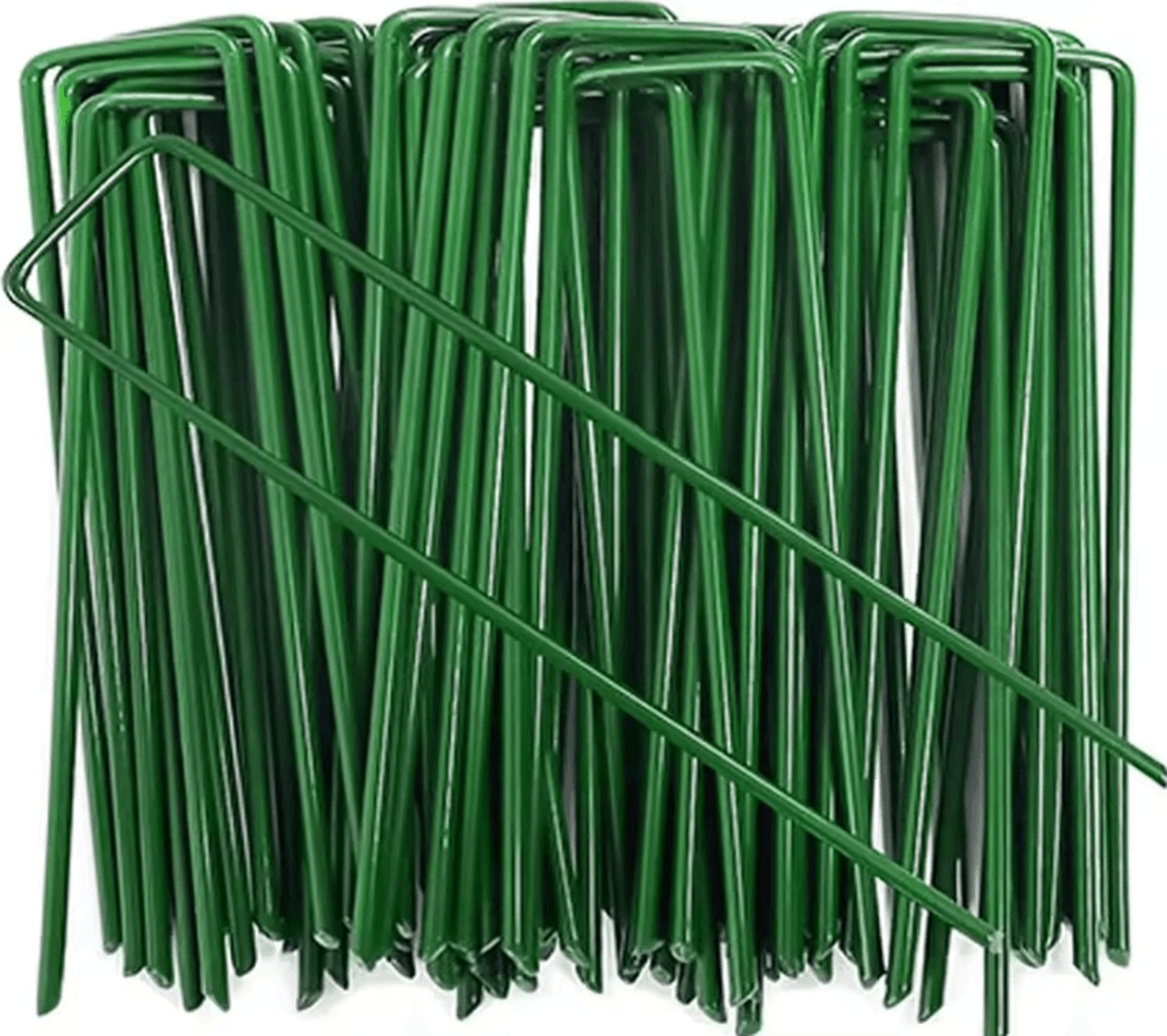 Heavy Duty U Shaped Landscape Staples Garden Stakes For Weed Barrier Lawn And Tents 3