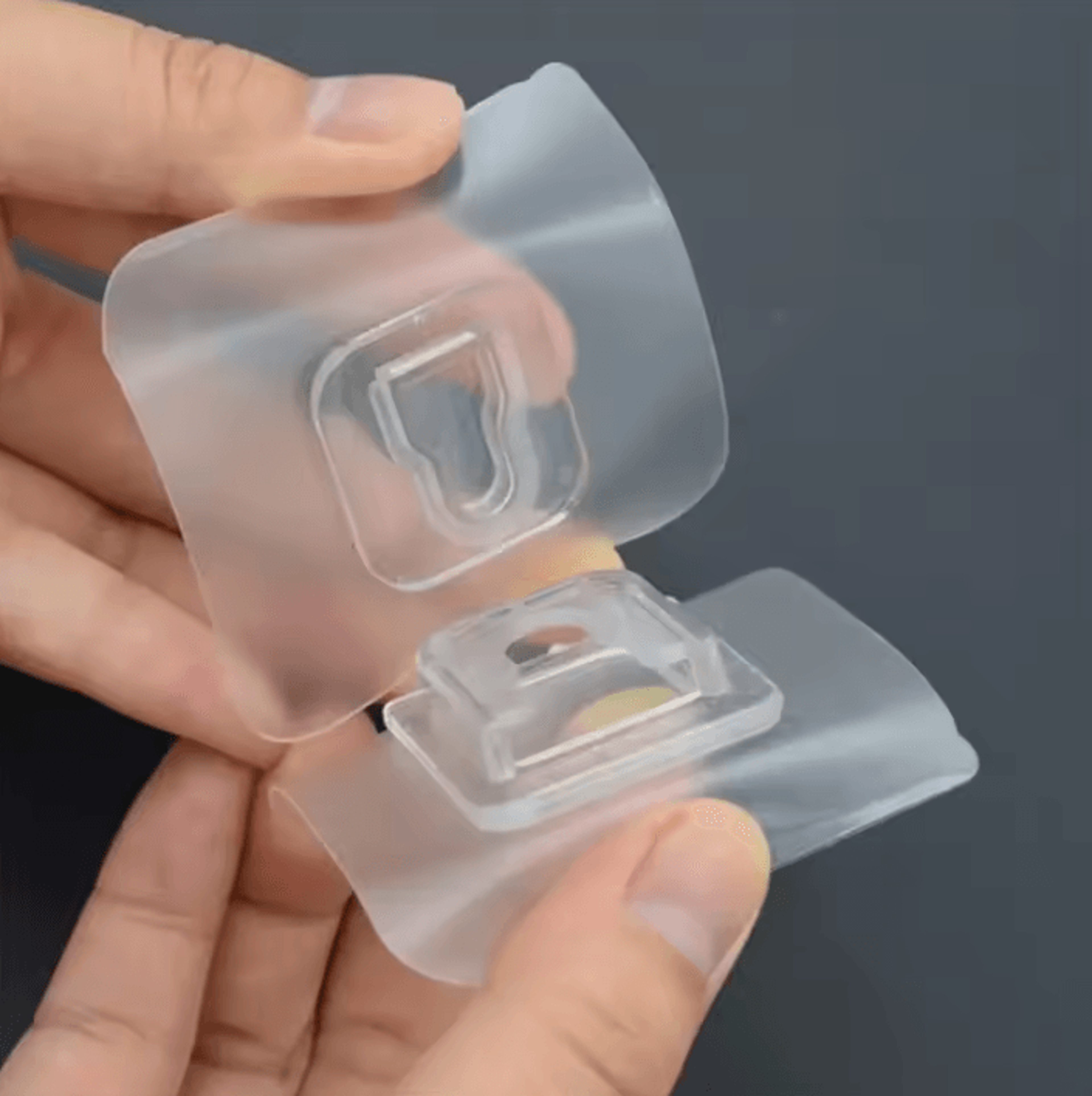 Double Sided Transparent Adhesive Wall Hooks Heavy Duty Suction Style Holders For Kitchen And Bathr 1
