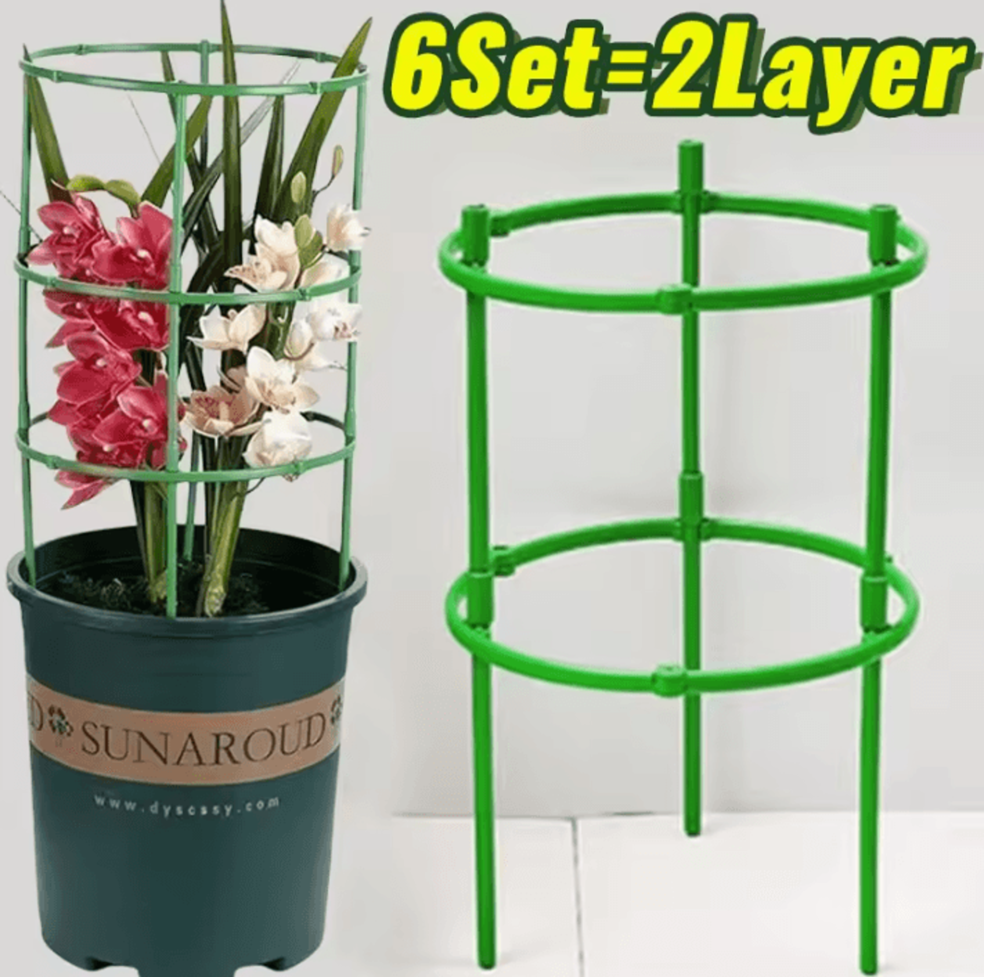 Semicircle Plant Support Stakes For Indoor Plants Climbing Vines And Flowers 5