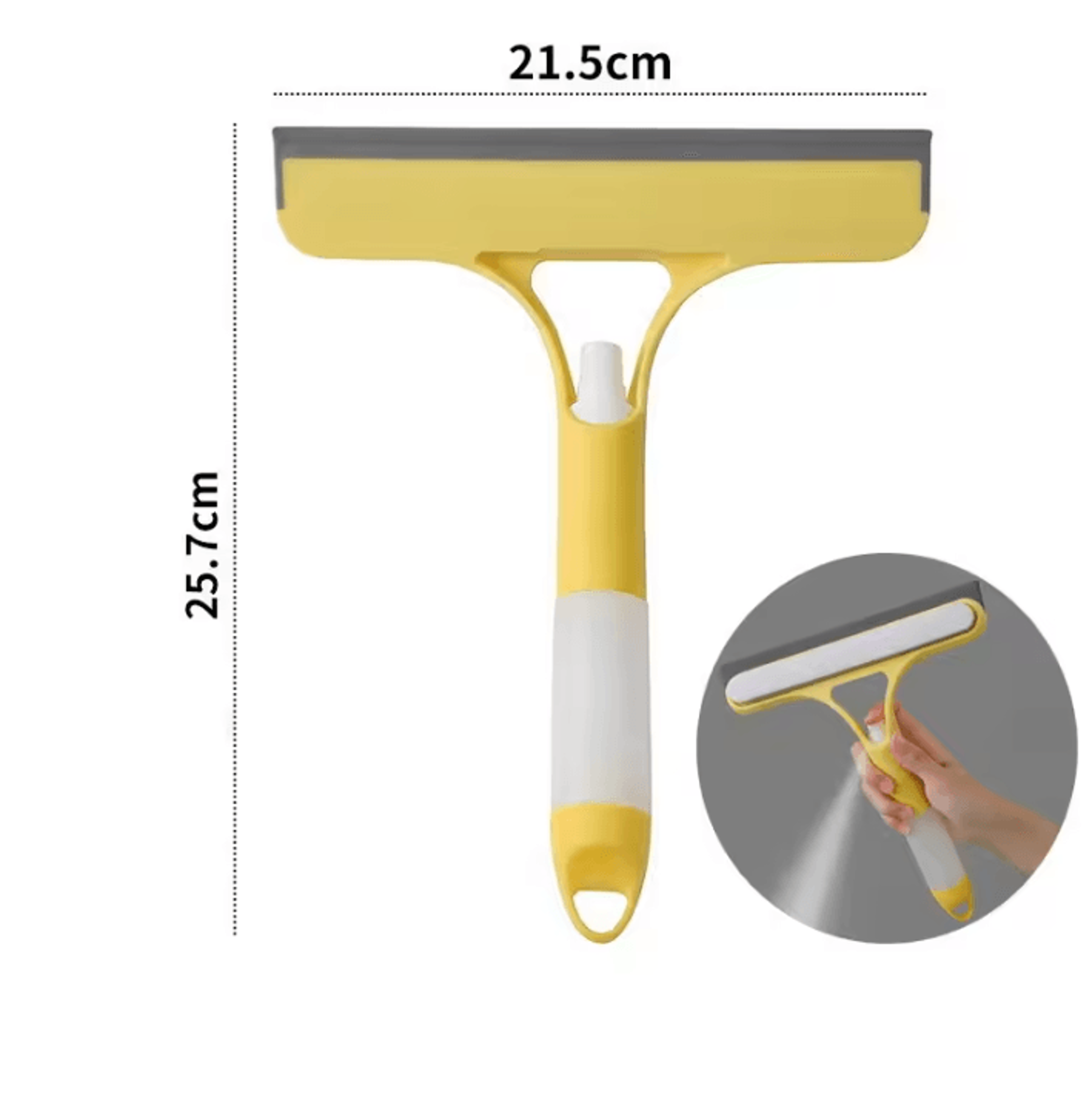 3 In 1 Window Cleaning Squeegee With Spray Bottle And Microfiber Glass Cleaner 6