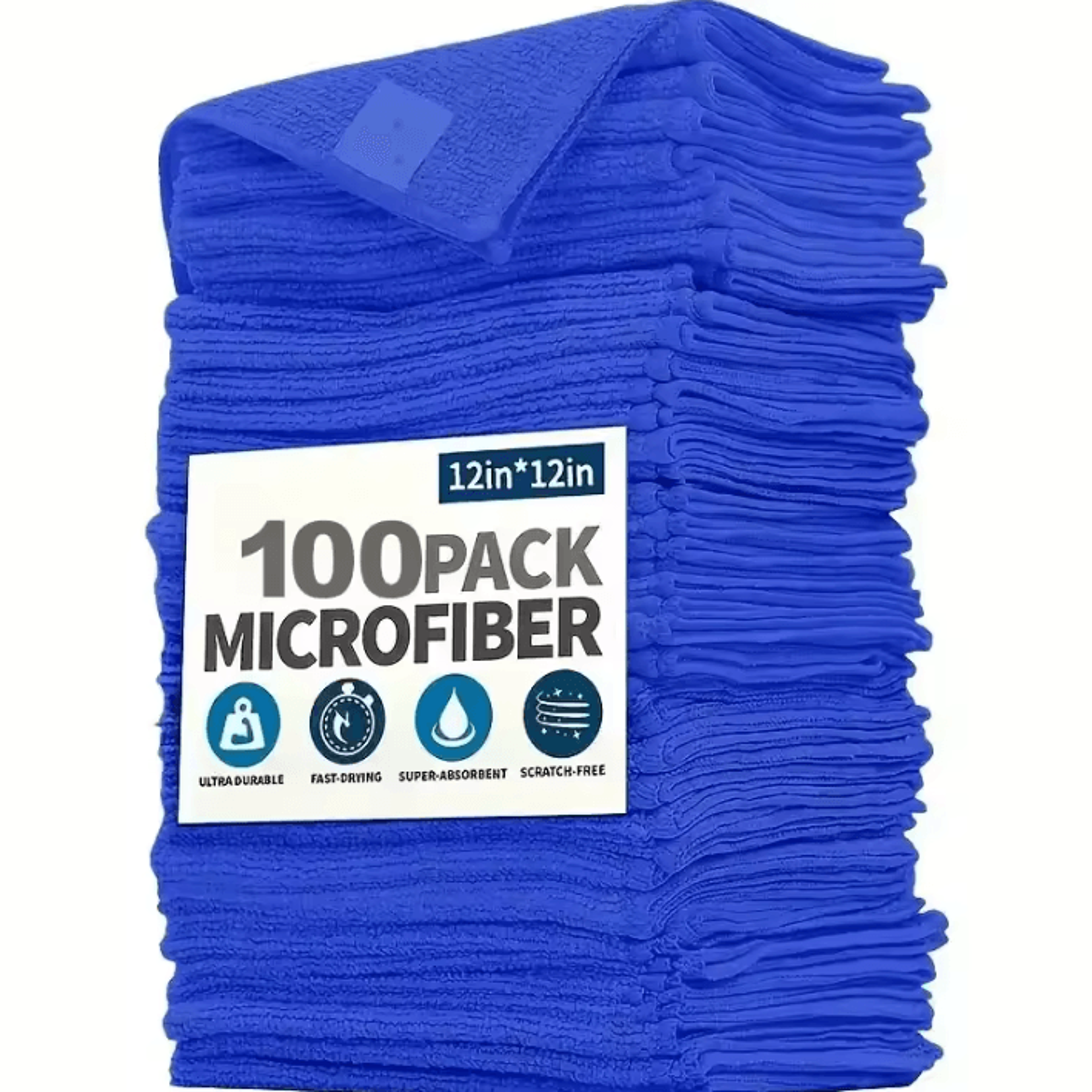 Microfiber Car Wash Towel Lint Free Drying Cloth For Auto Detailing And Household Cleaning 5