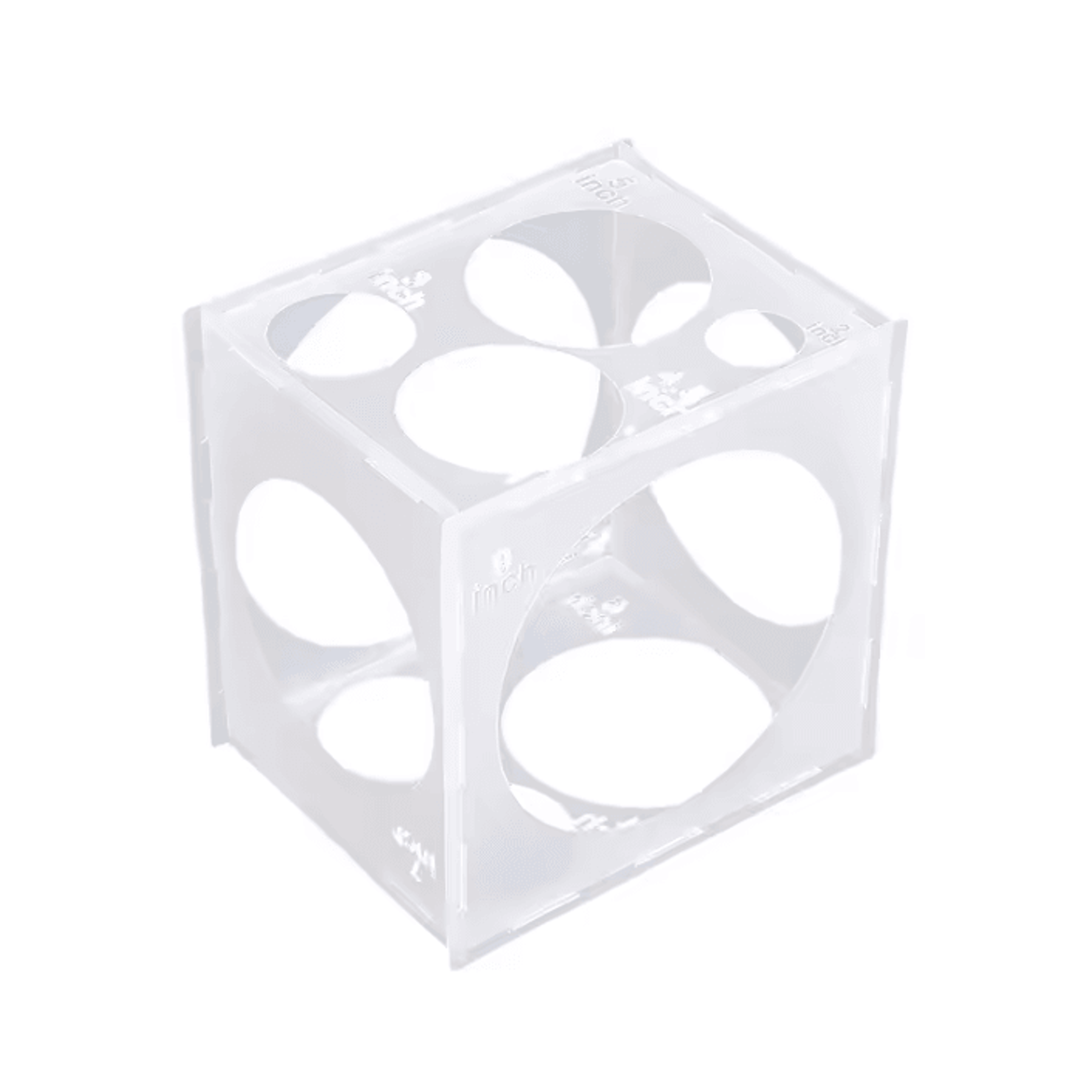 Collapsible Balloon Sizer Box Reusable Balloon Measurement Tool For Perfect Party Decorations 4
