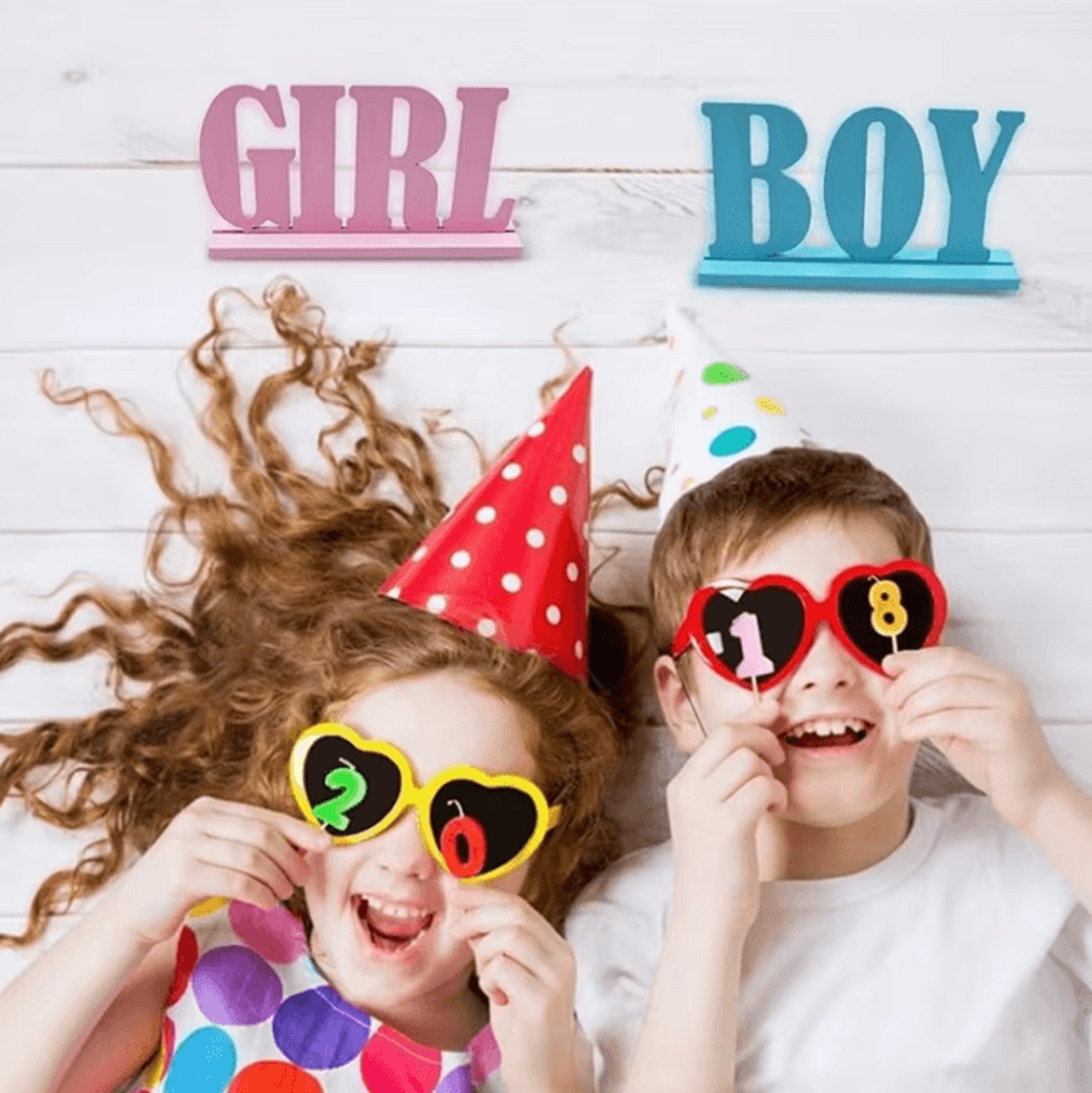 Boy Girl Wooden Table Decorations For Gender Reveal Baby Shower Centerpieces 1