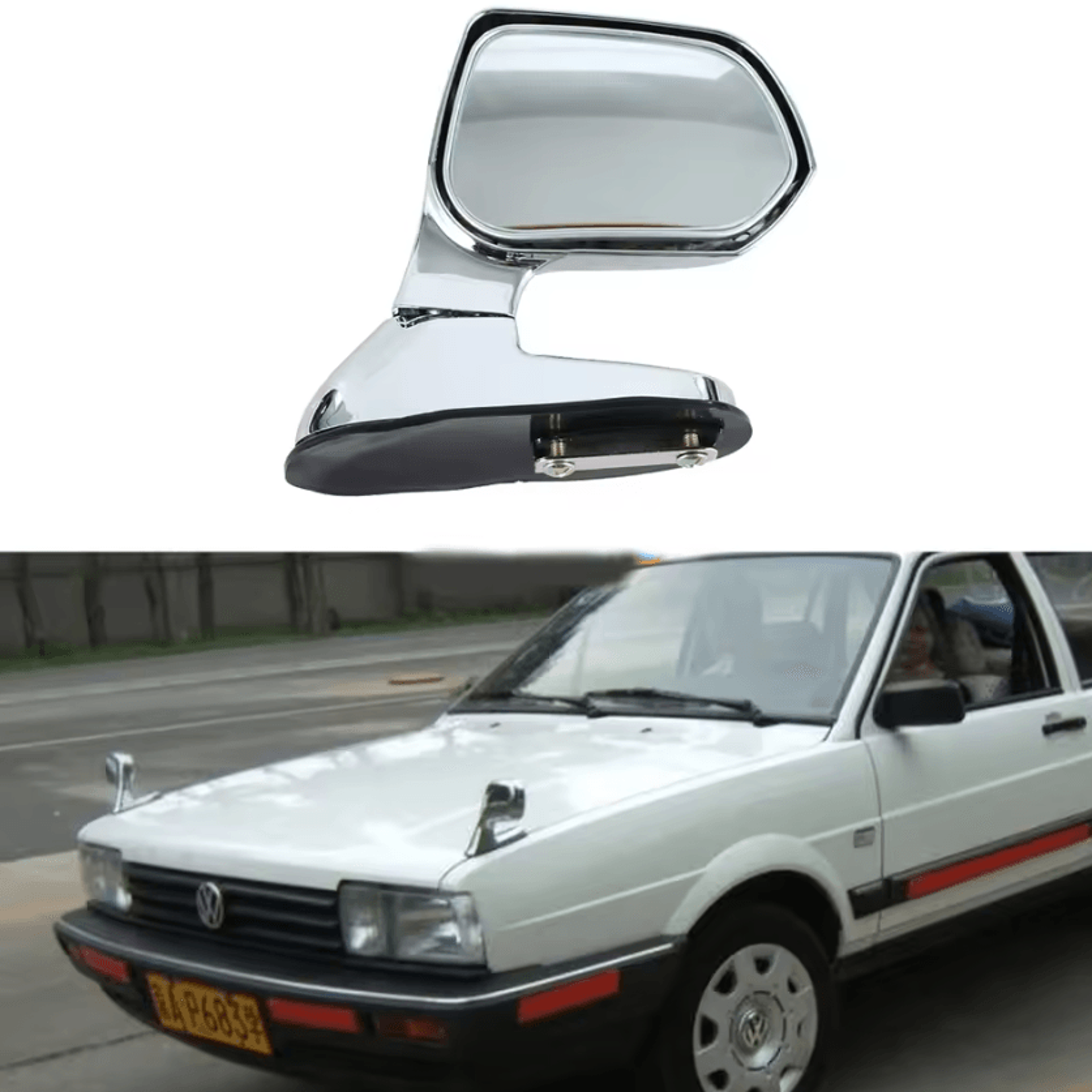 Car Hood Auxiliary Blind Spot Mirror  Car Blind Spot Mirror For Front View Parking  Tight Spaces 2