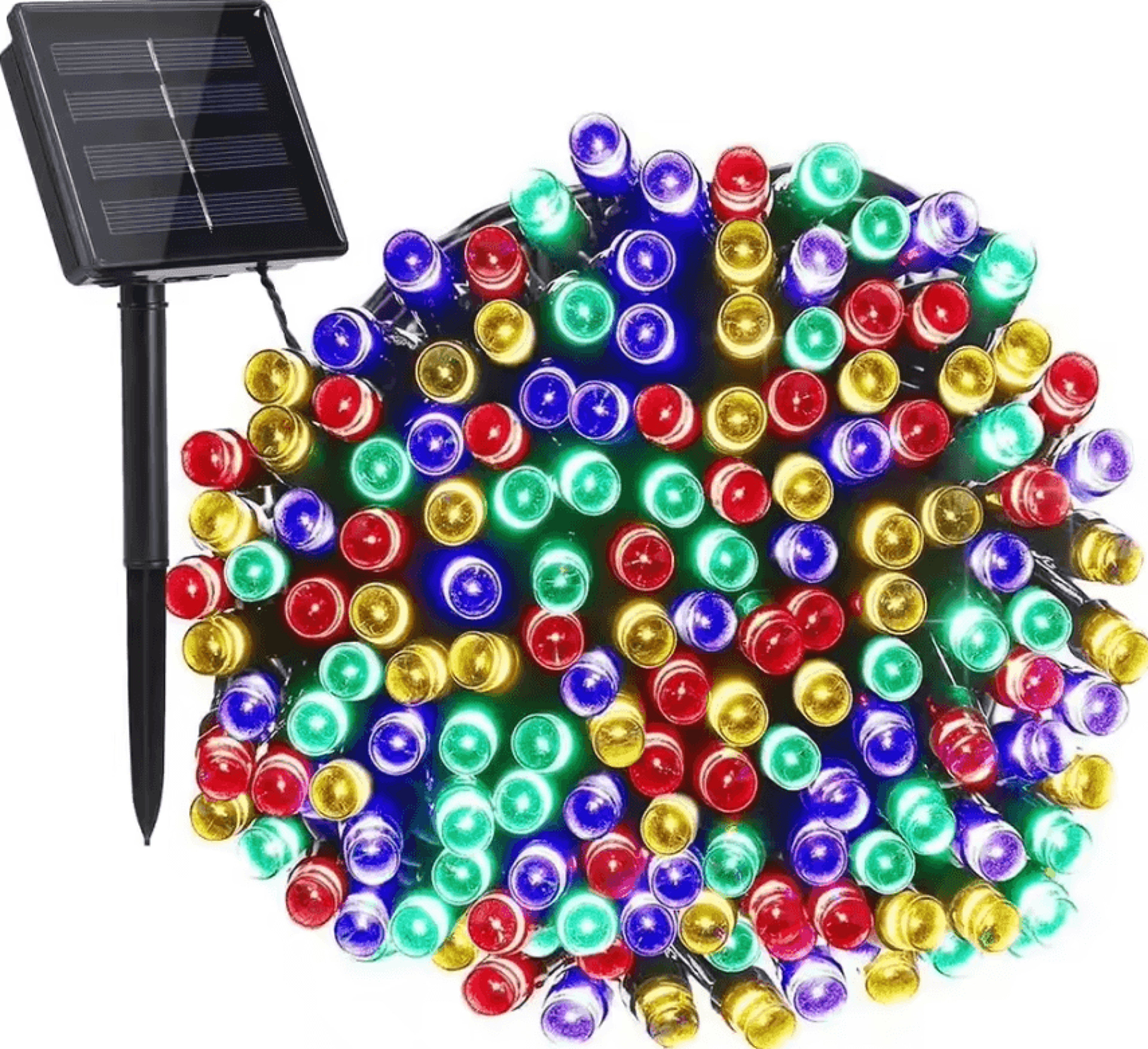 8Color Solar LED Strip Lights  Waterproof Solar Strip Lights For Garden Patio Christmas  Outdoor De 0