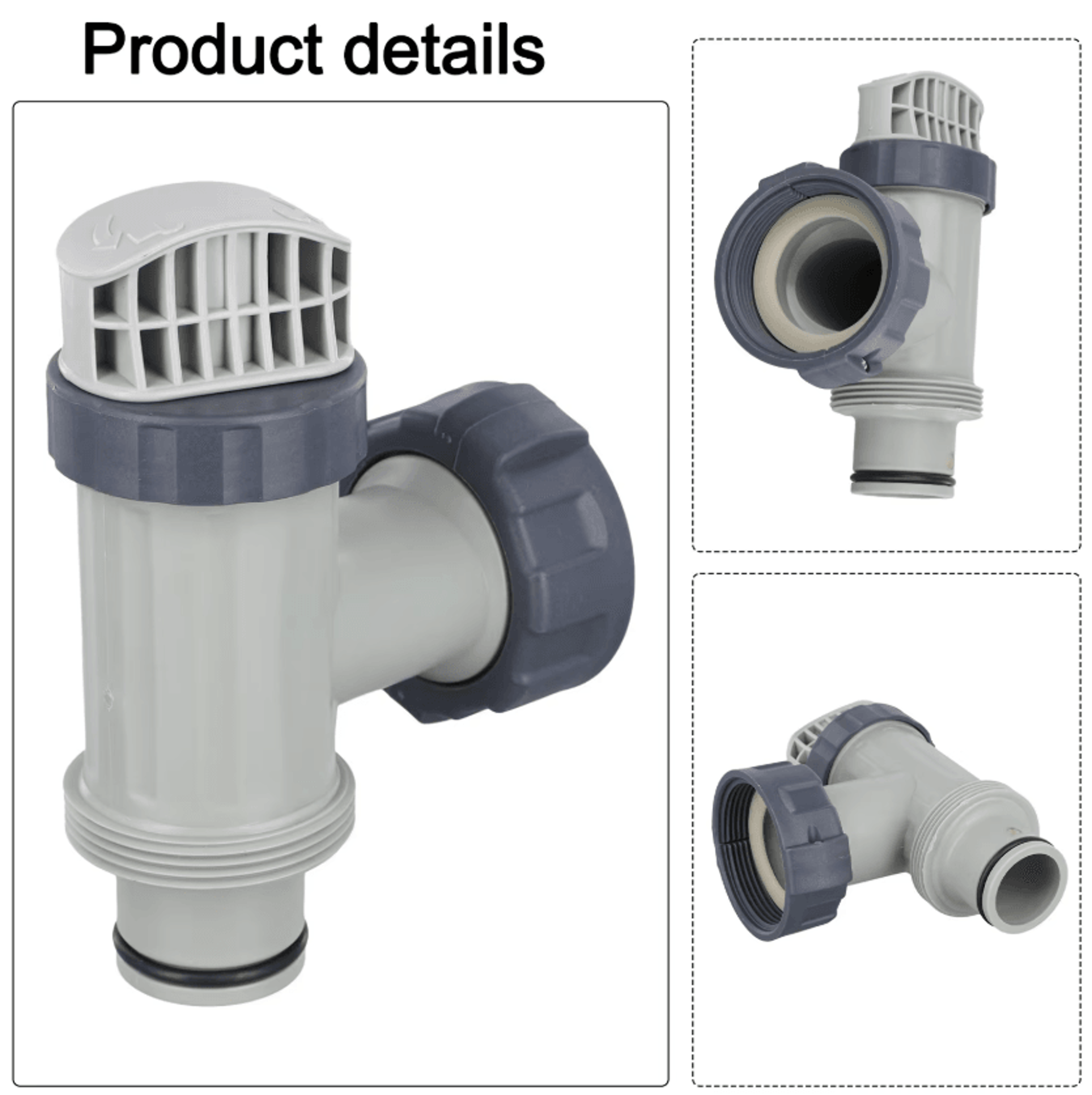 25010 Pool Plunger Valve Replacement For Intex Filter Pump Valve 28635EG 28633EG 28671EG 5
