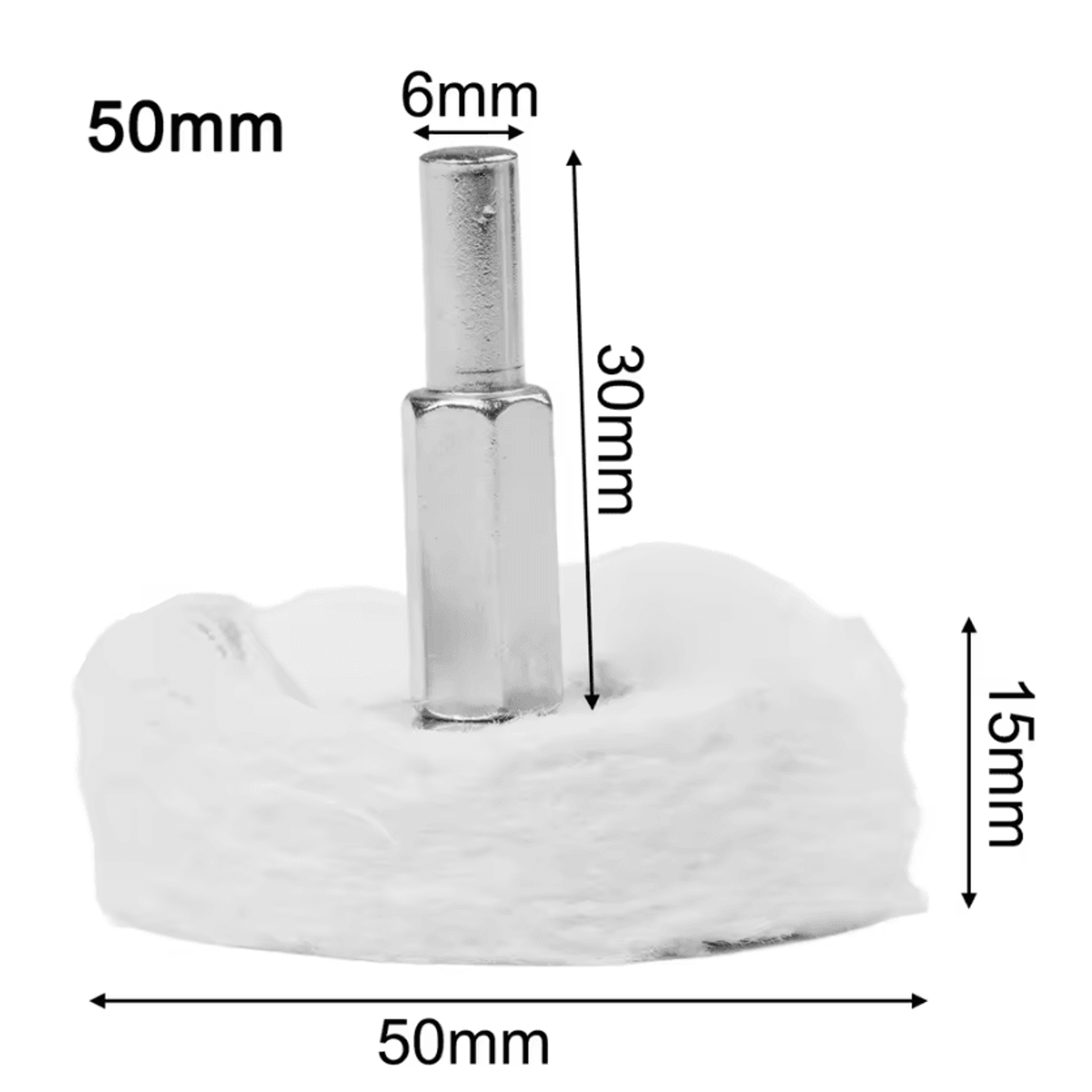 4 Inch Cloth Polishing Wheel For Drill And Buffing Grinder 4