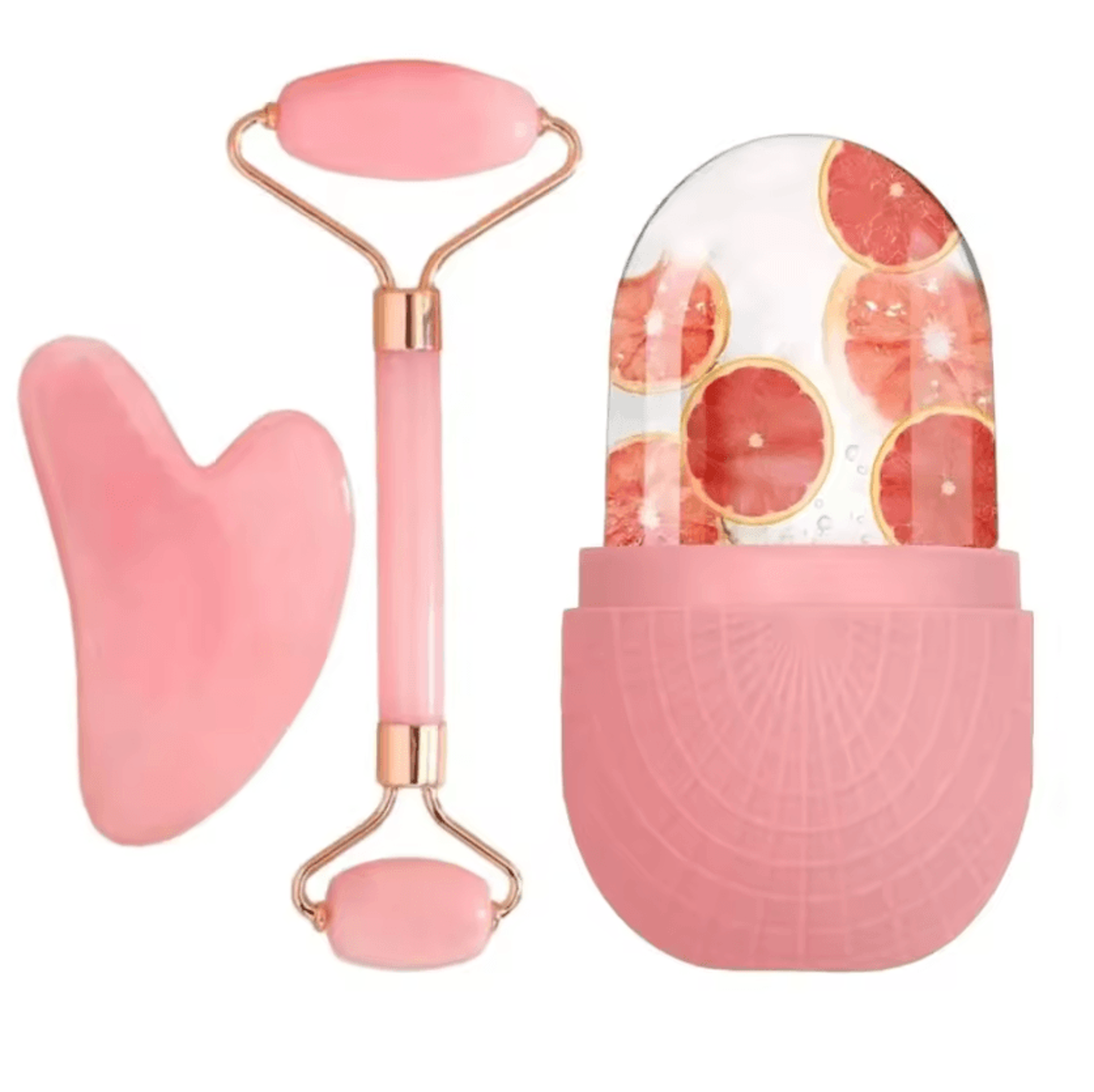 Ice Face Roller And Gua Sha Set For Facial Massage And Skincare 5