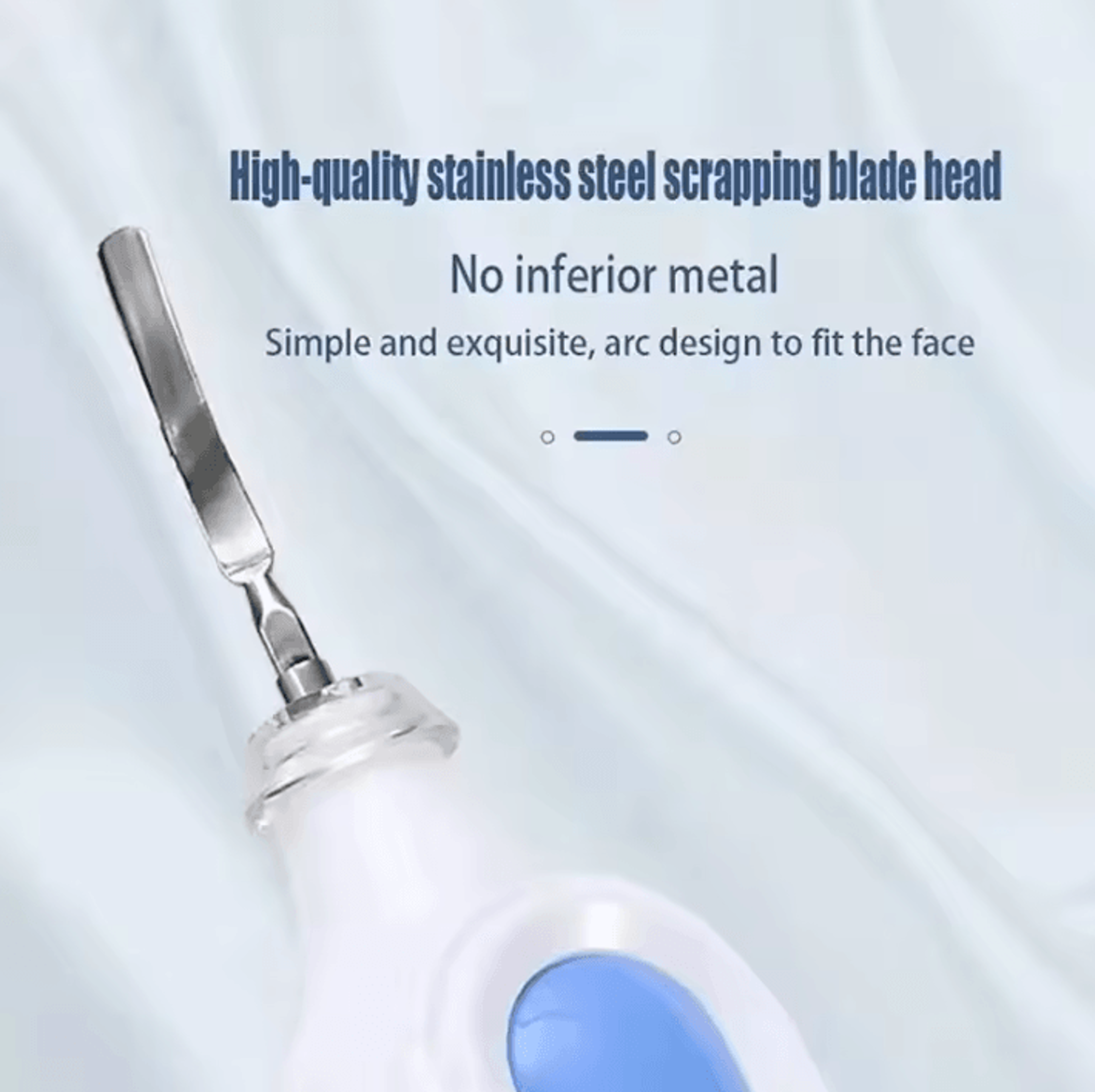 Ultrasonic Skin Scrubber For Deep Cleansing And Gentle Facial Exfoliation 2