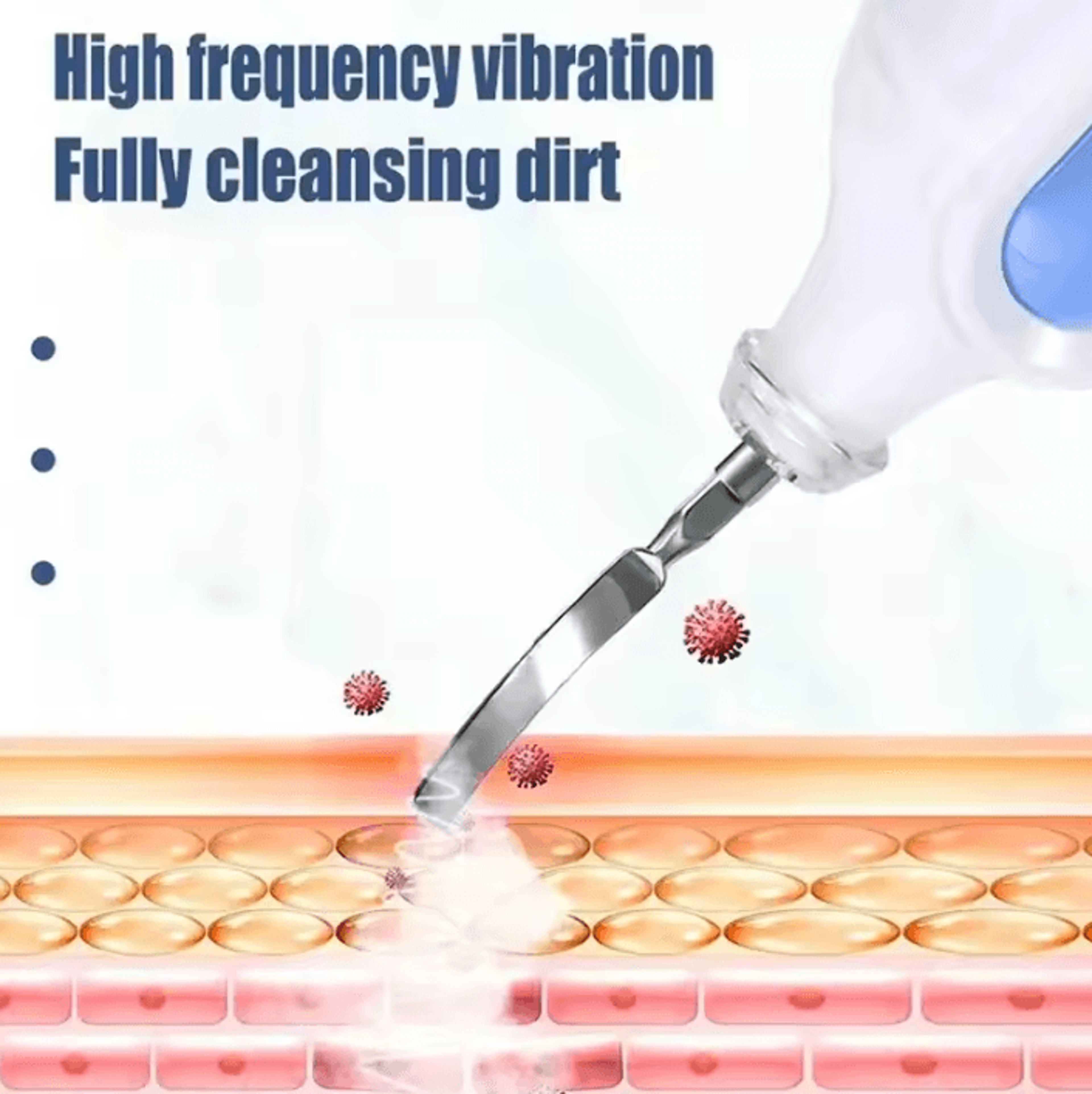 Ultrasonic Skin Scrubber For Deep Cleansing And Gentle Facial Exfoliation 4