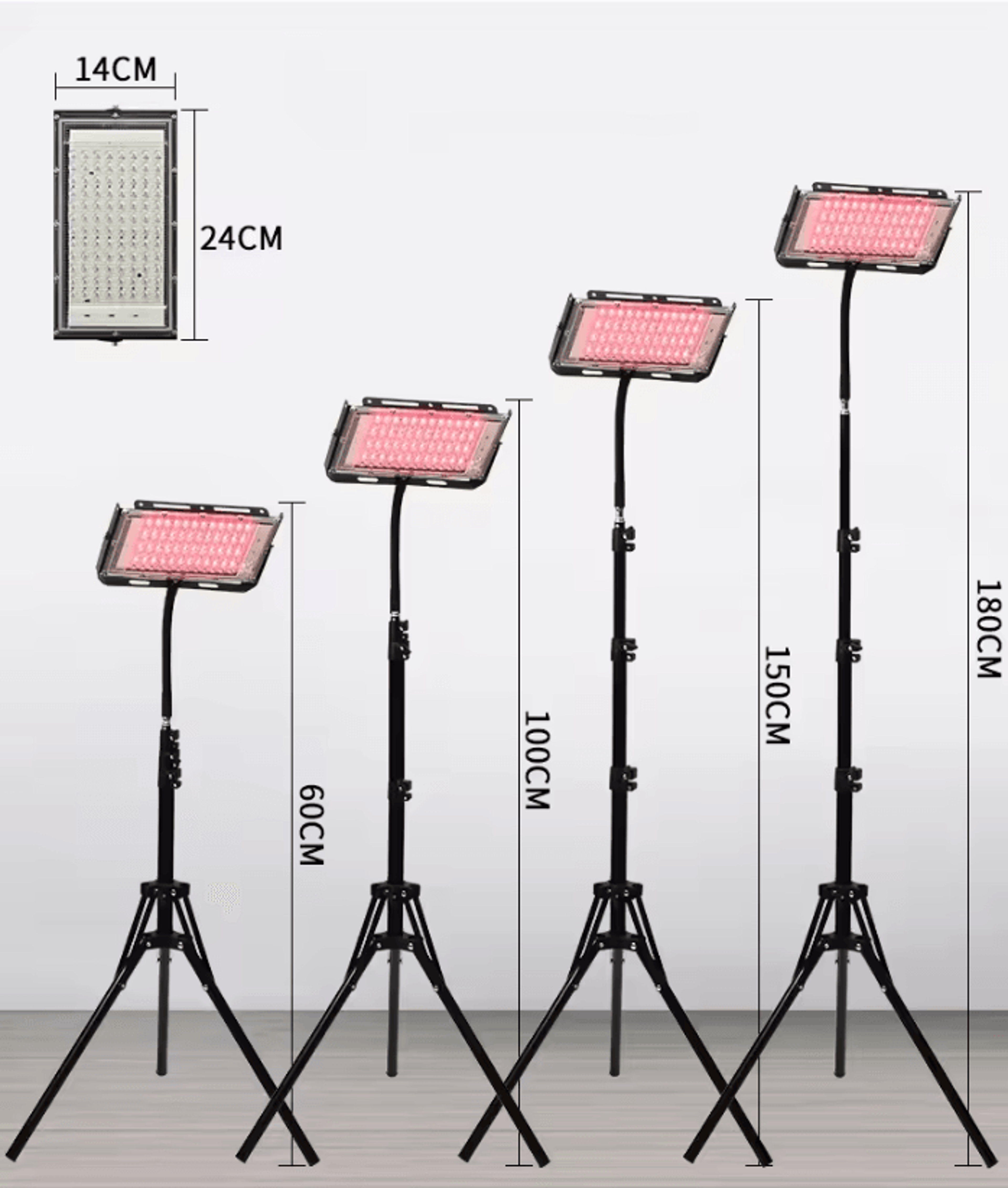 3 In 1 Red Light Therapy Lamp With Stand 660nm And 850nm Infrared Light Therapy Device 3