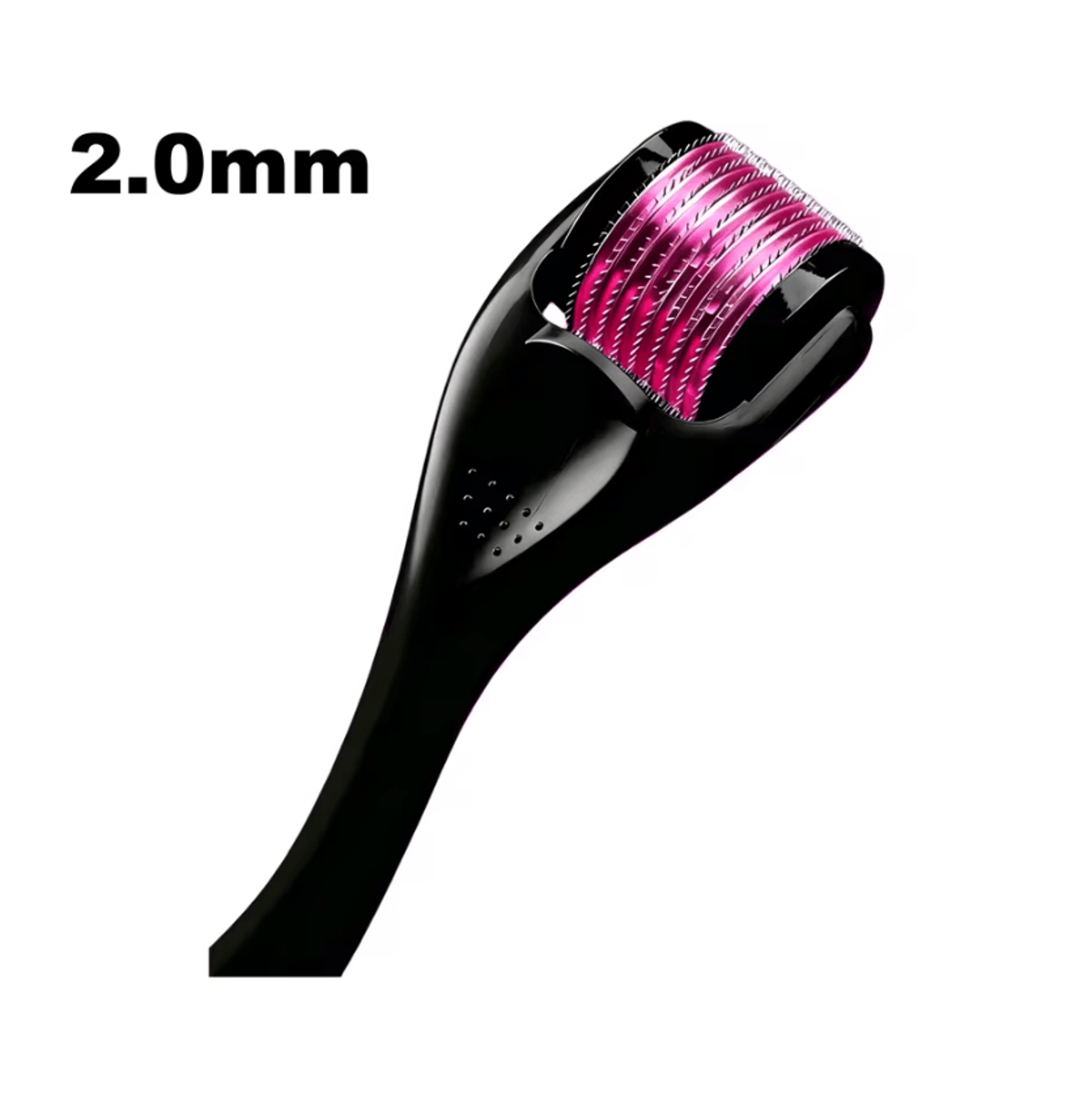 540 Titanium Derma Roller 025mm Microneedling Roller For Face Scalp And Beard Care 10