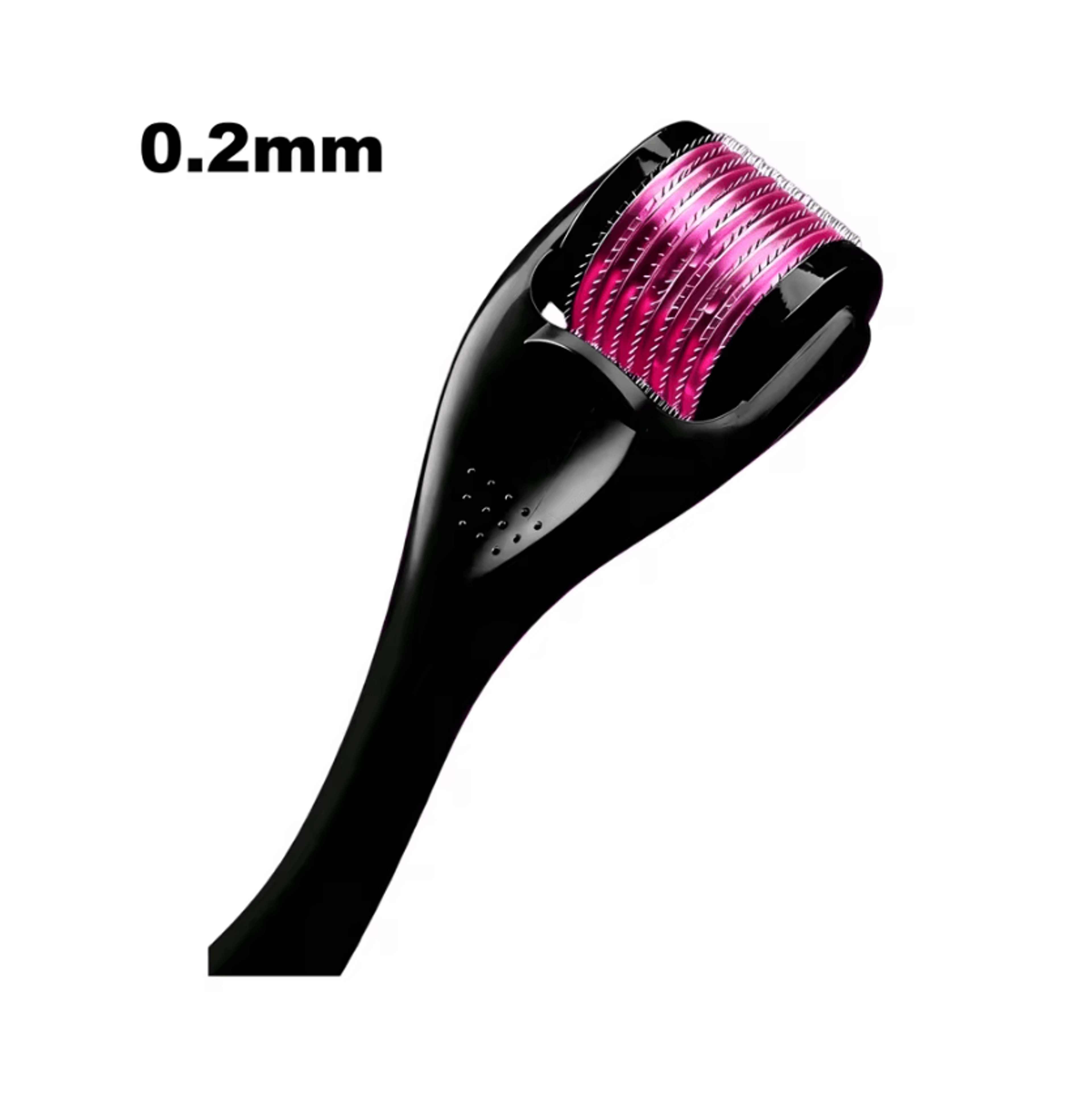540 Titanium Derma Roller 025mm Microneedling Roller For Face Scalp And Beard Care 4