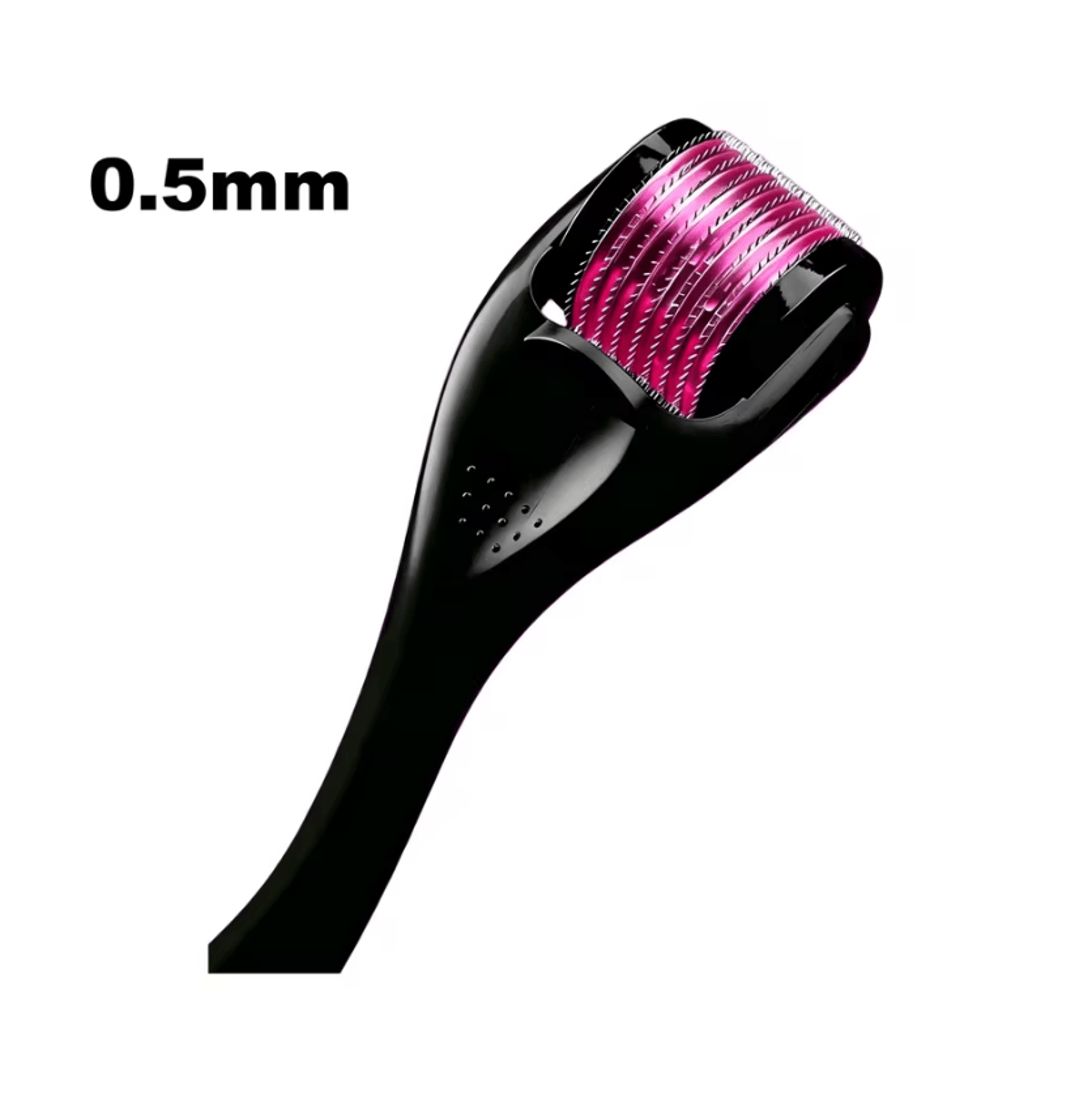 540 Titanium Derma Roller 025mm Microneedling Roller For Face Scalp And Beard Care 6