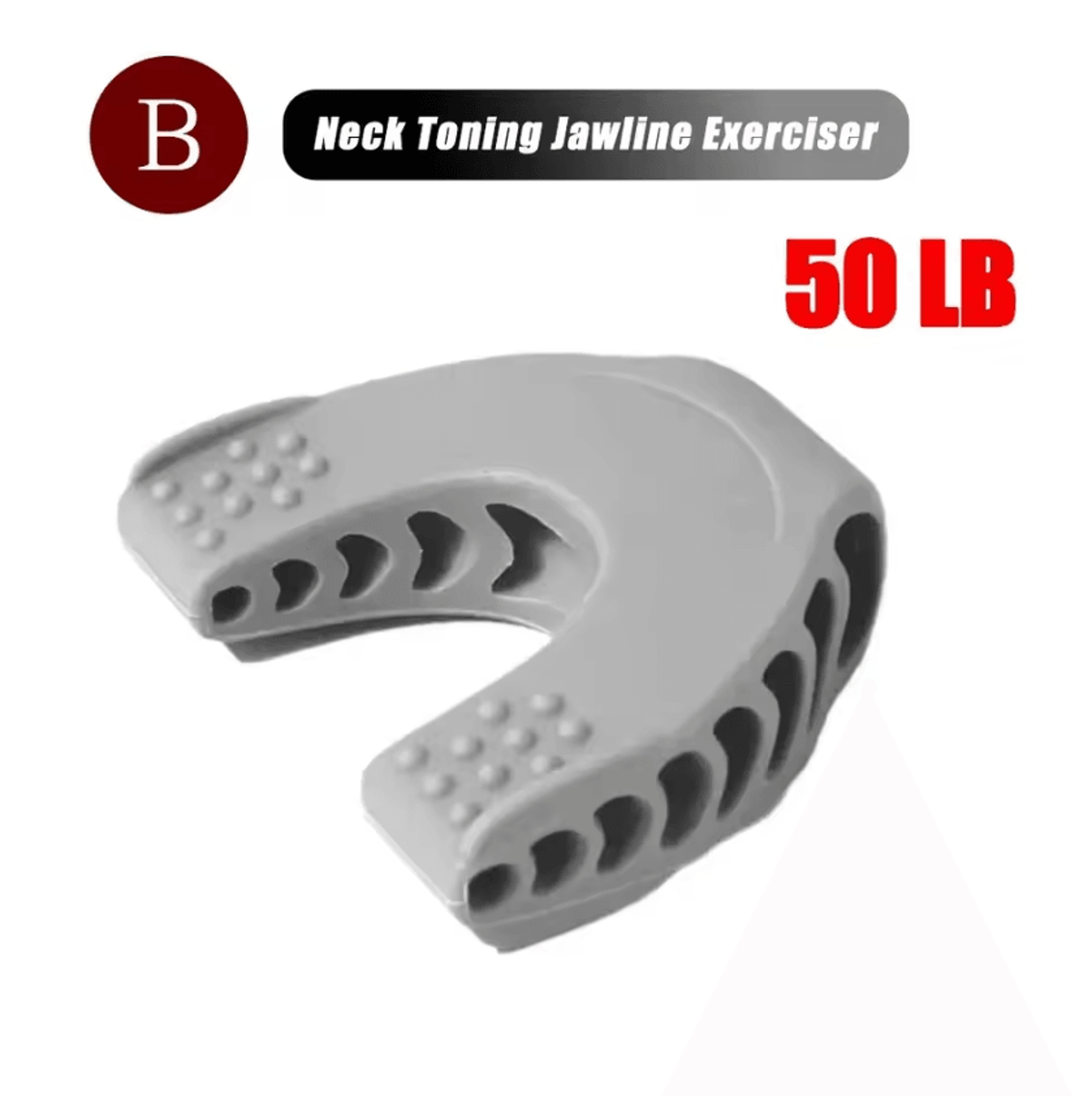 Jaw Exerciser And Neck Toning Trainer Jawline Exercise Tool For Facial Muscle Workout 2