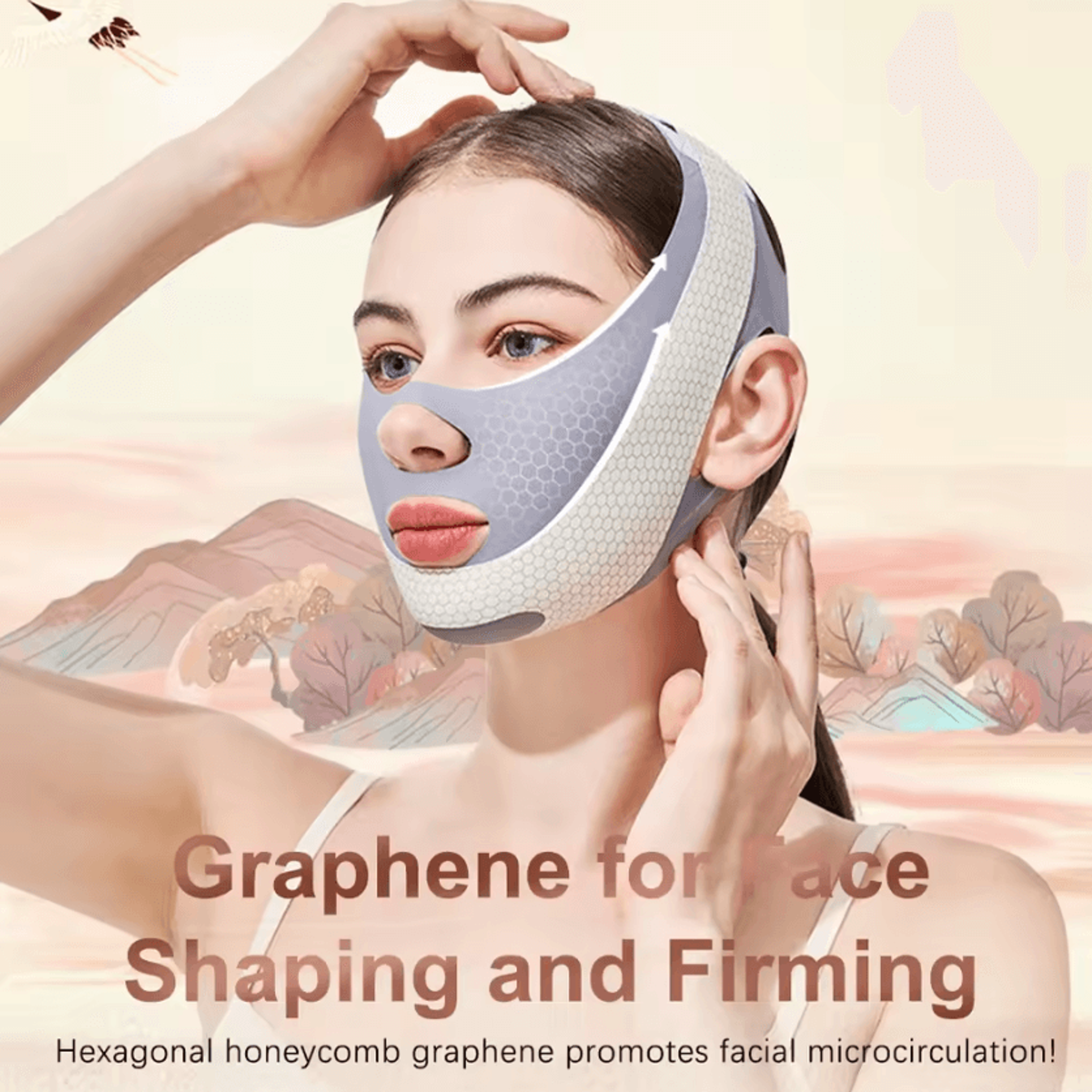 V Line Face Slimming Bandage Jawline Lifting Belt For Facial Support 1