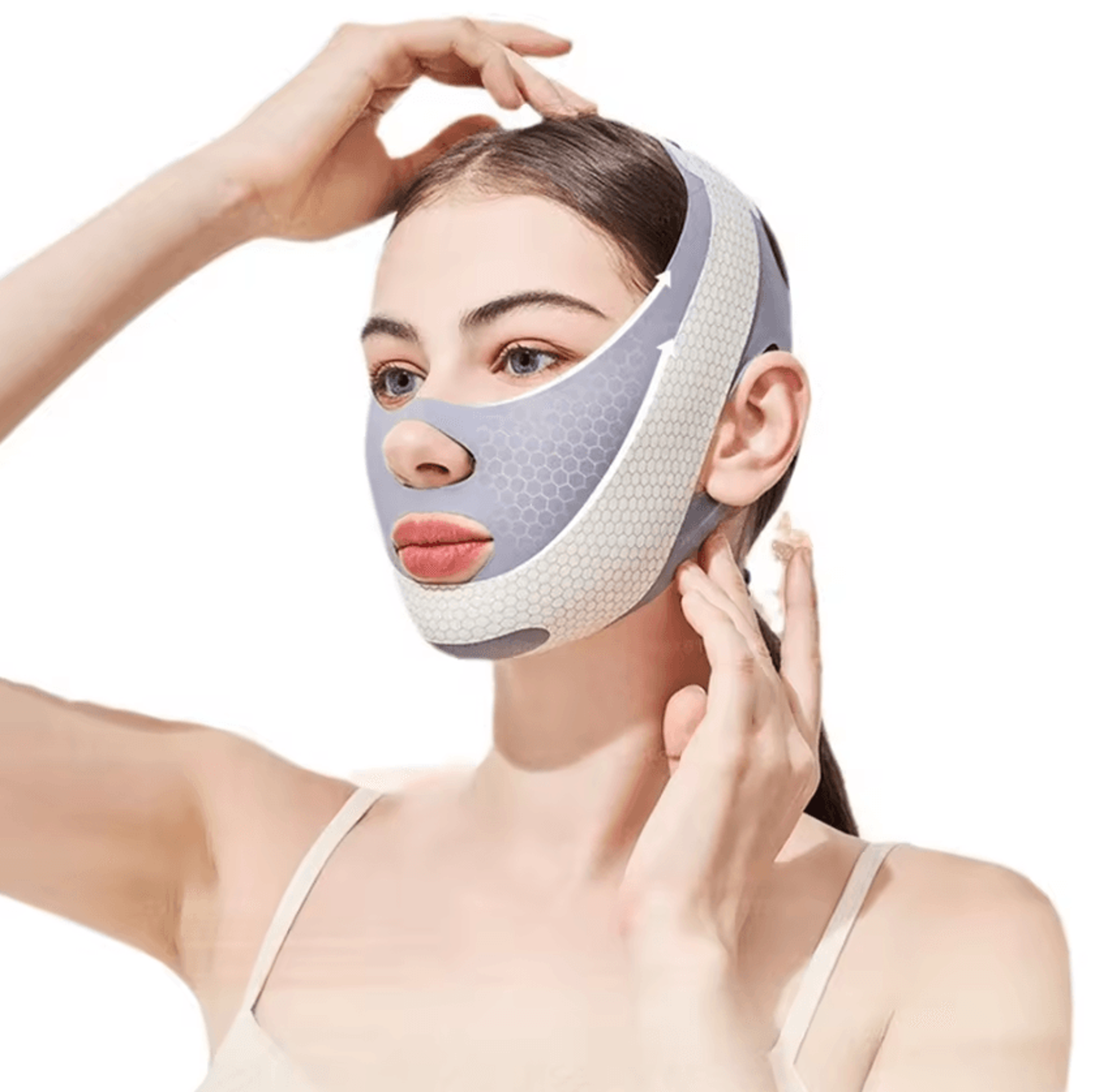 V Line Face Slimming Bandage Jawline Lifting Belt For Facial Support 4