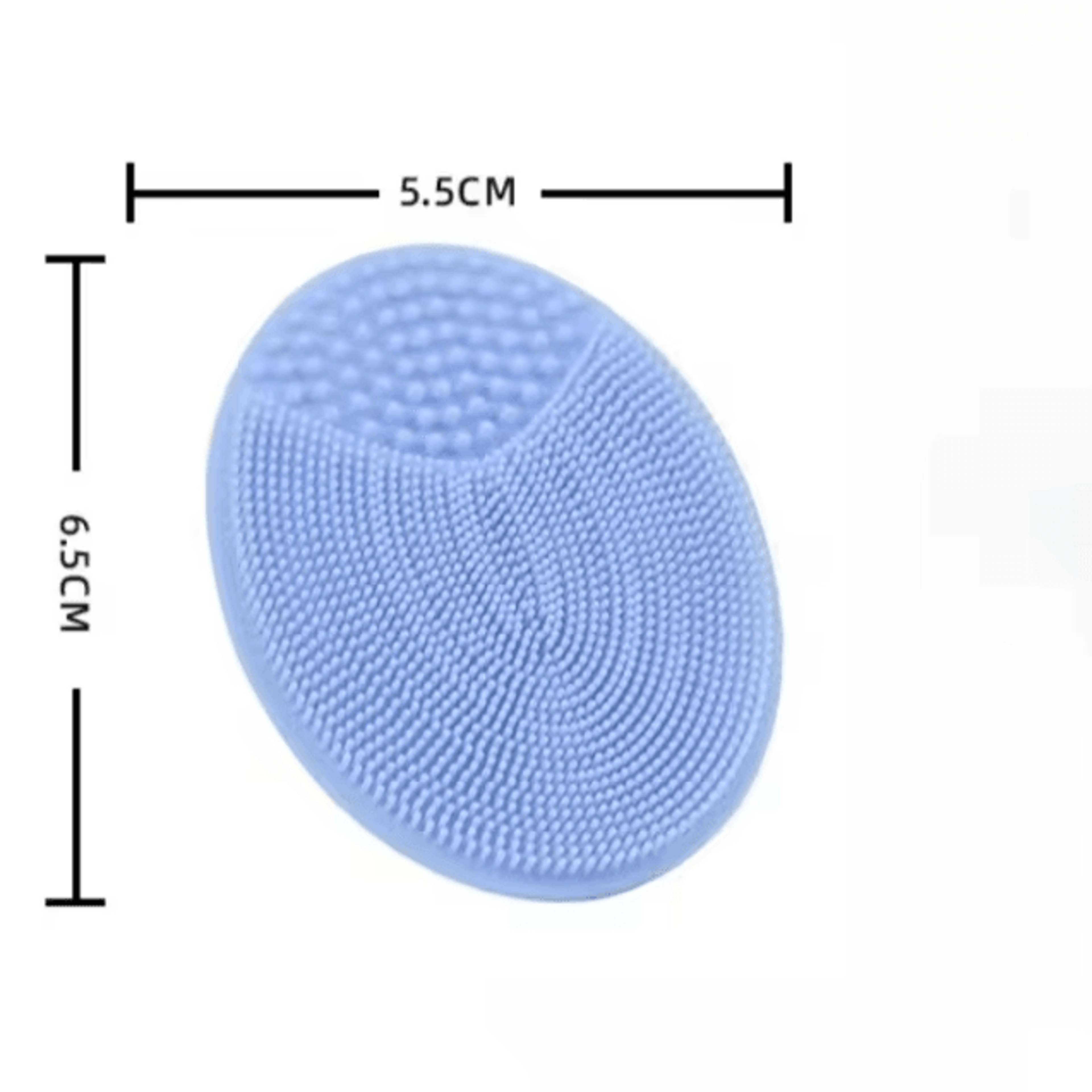Soft Silicone Facial Cleansing Brush Manual Face Scrubber And Massage Exfoliator 6