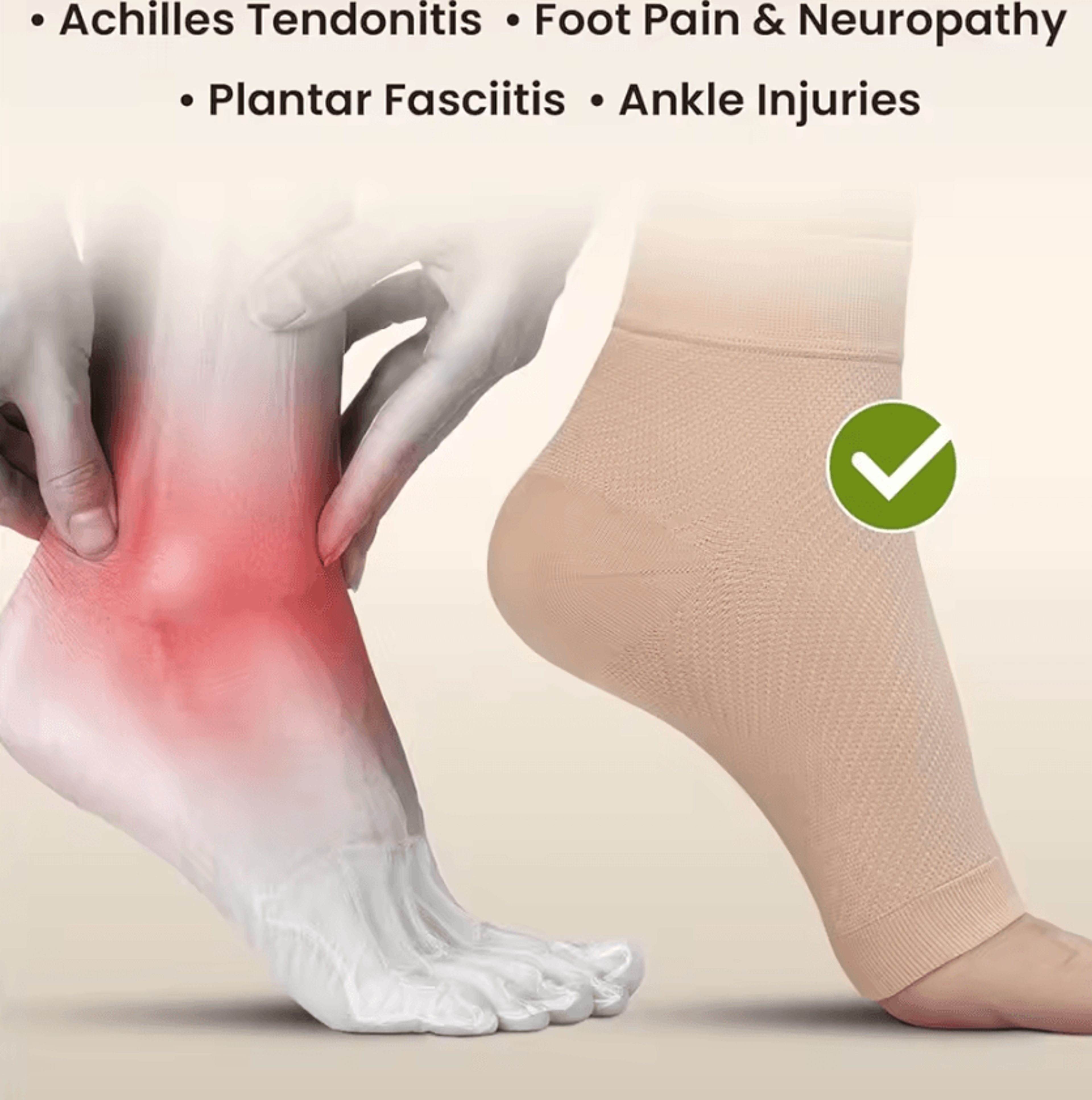 Ankle Compression Sleeve With Arch Support For Everyday Comfort 2