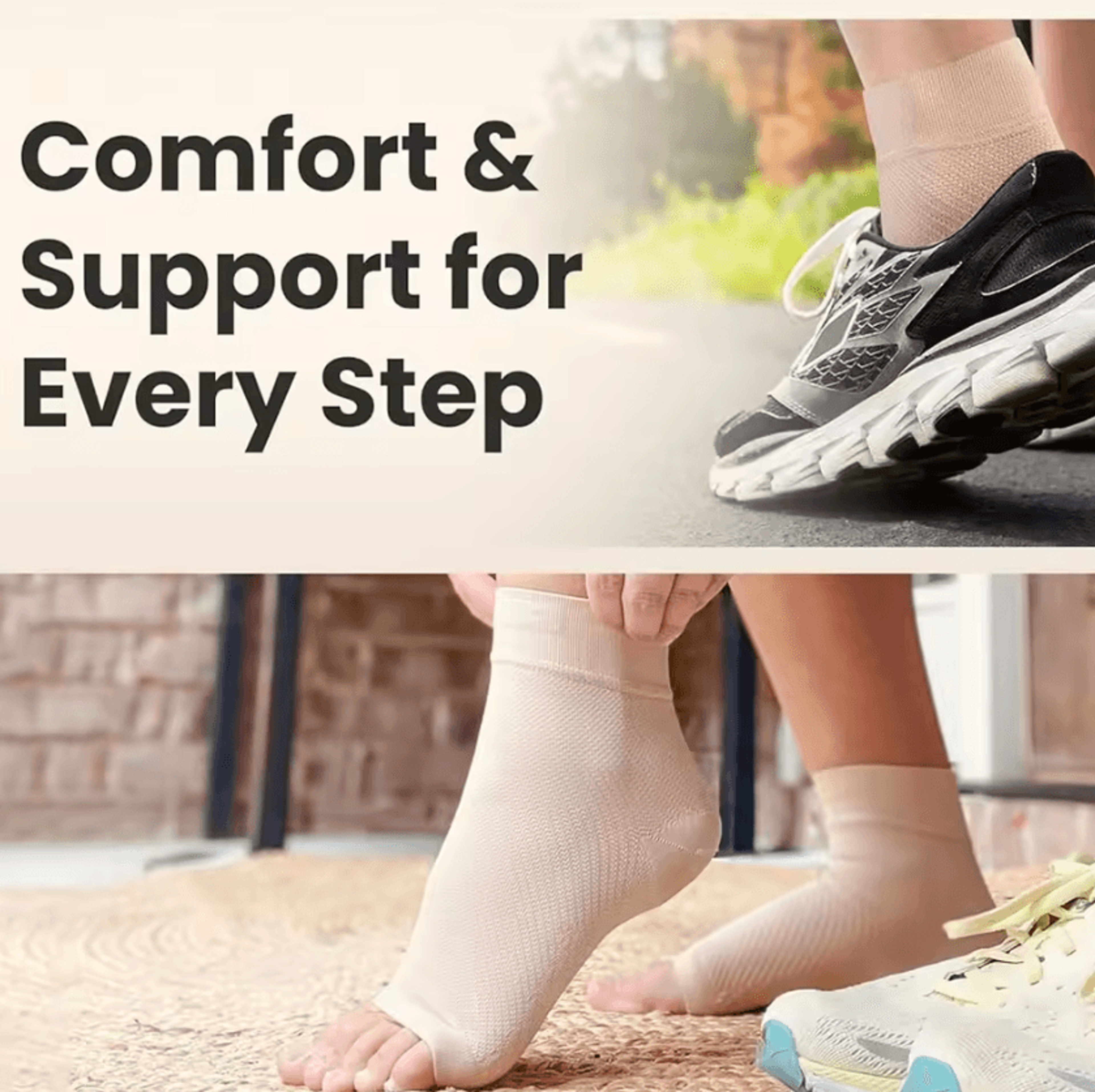 Ankle Compression Sleeve With Arch Support For Everyday Comfort 3