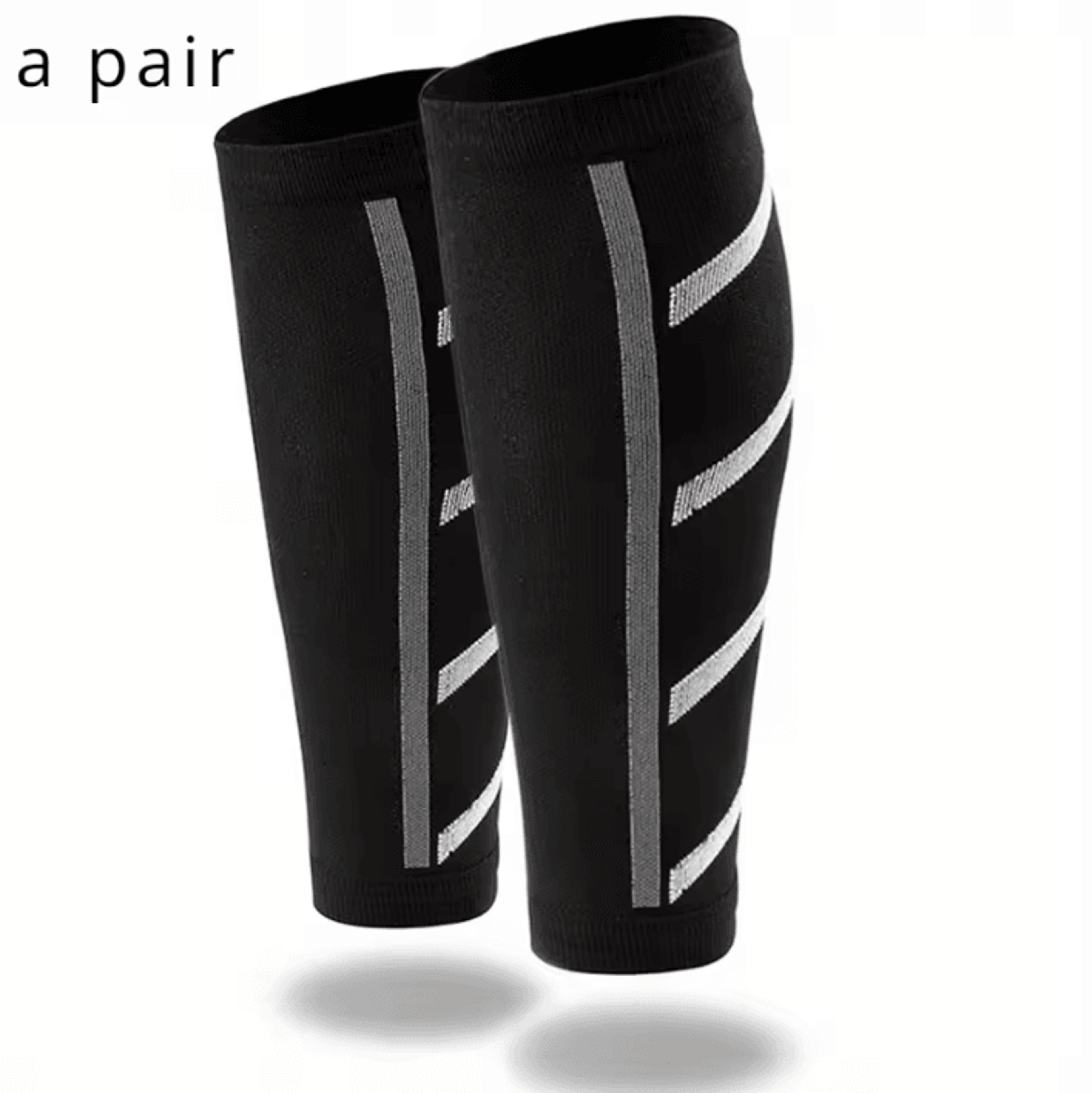 1 Pair Compression Calf Sleeves With UV Protection For Running Basketball Cycling And Soccer 4