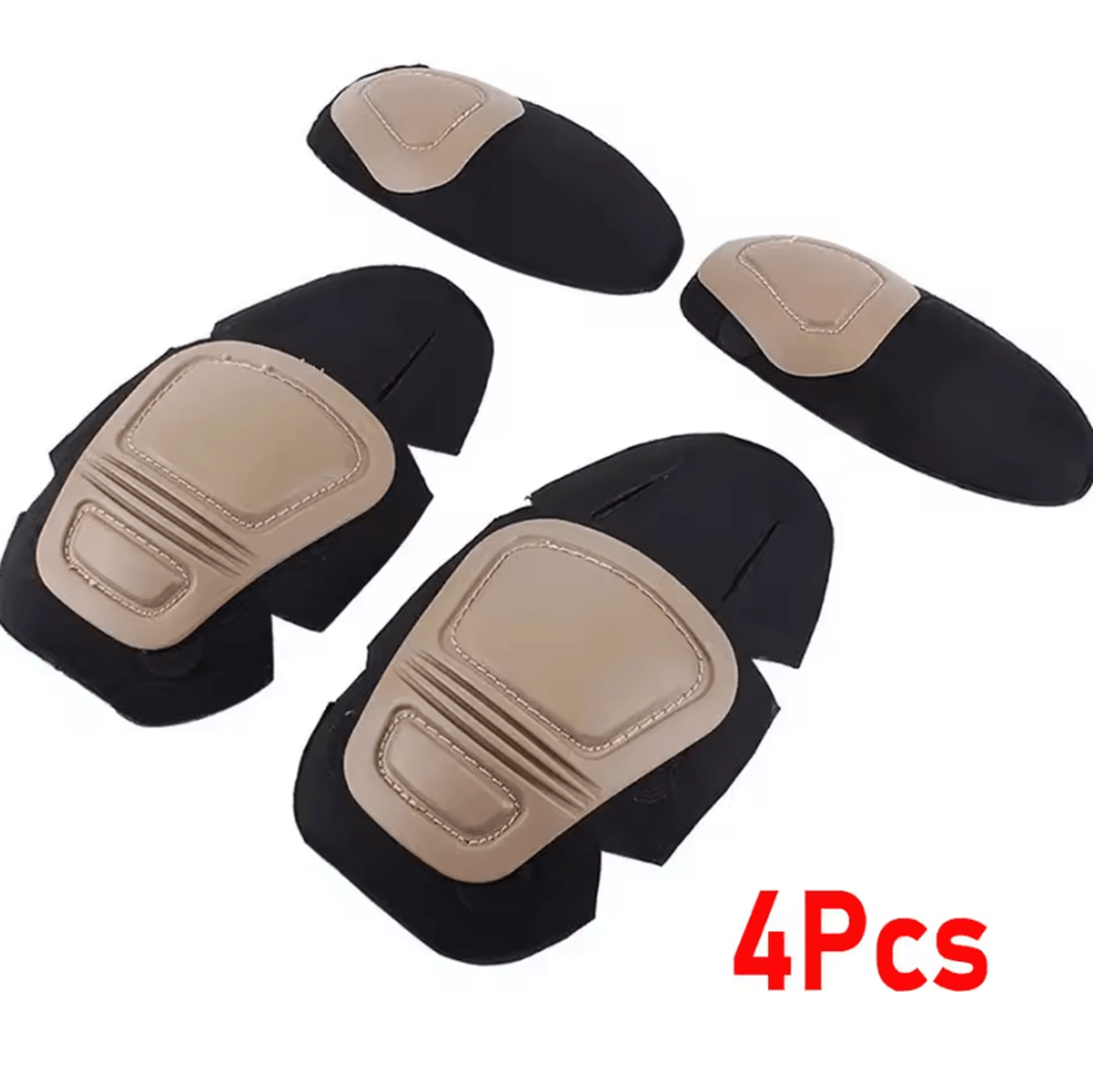 Tactical Knee And Elbow Pads Soft Protective Insert Set For Outdoor And Airsoft Gear 5