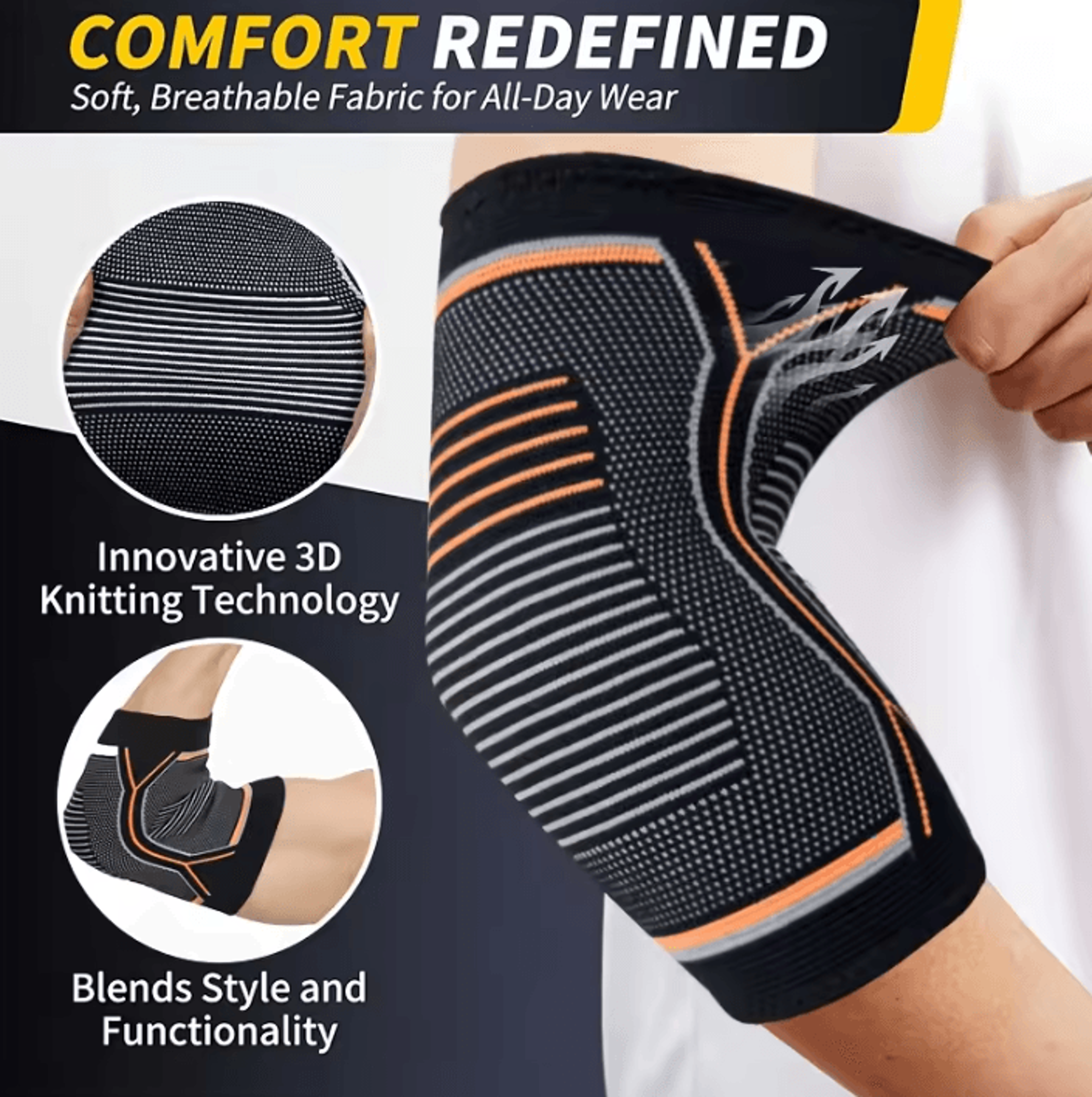 Adjustable Elbow Compression Sleeve For Tennis Elbow Golf And Fitness Support 3