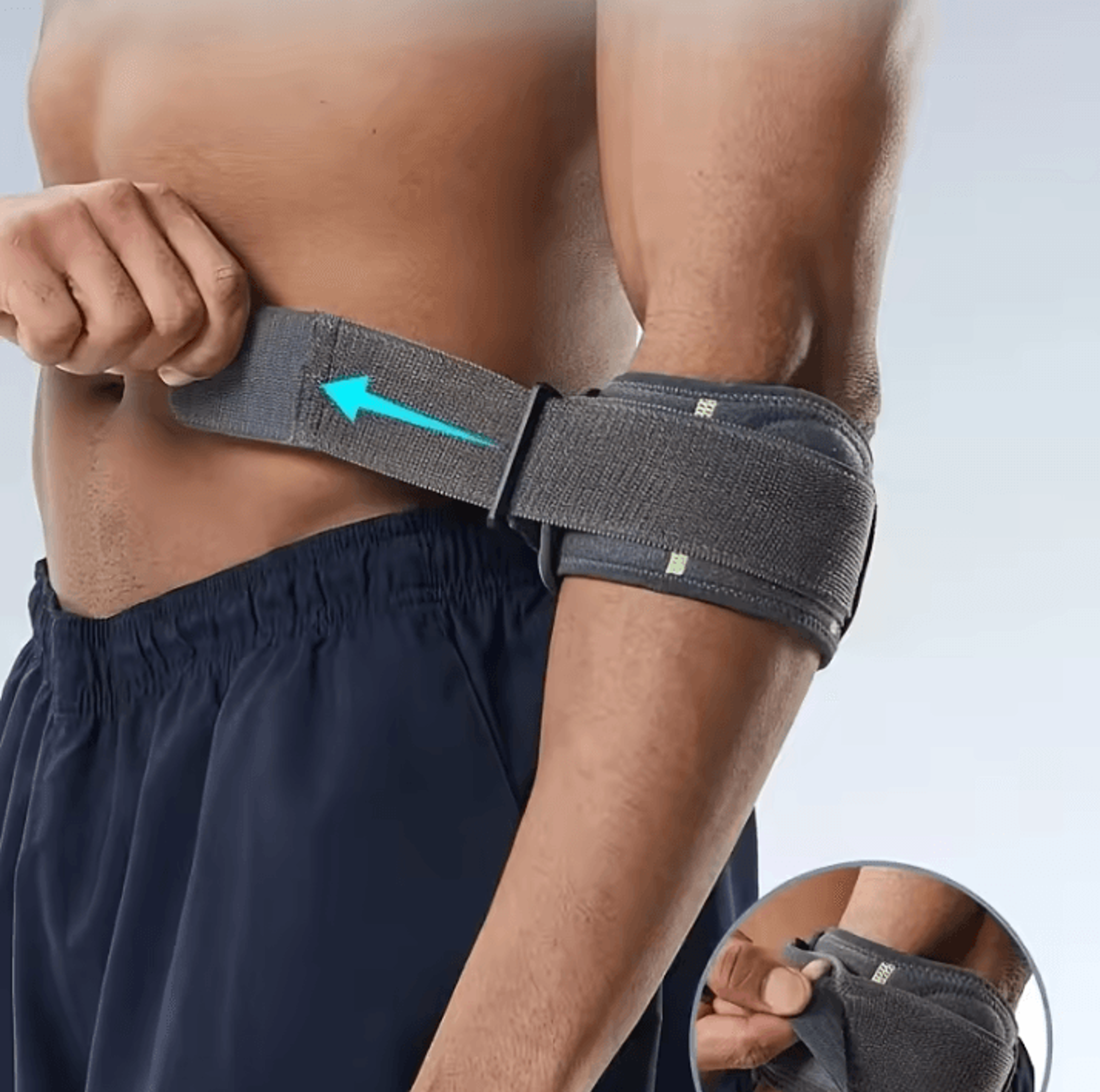 Adjustable Tennis Elbow Brace With Compression Strap For Golfers Elbow Pain Relief And Sports Suppo 5
