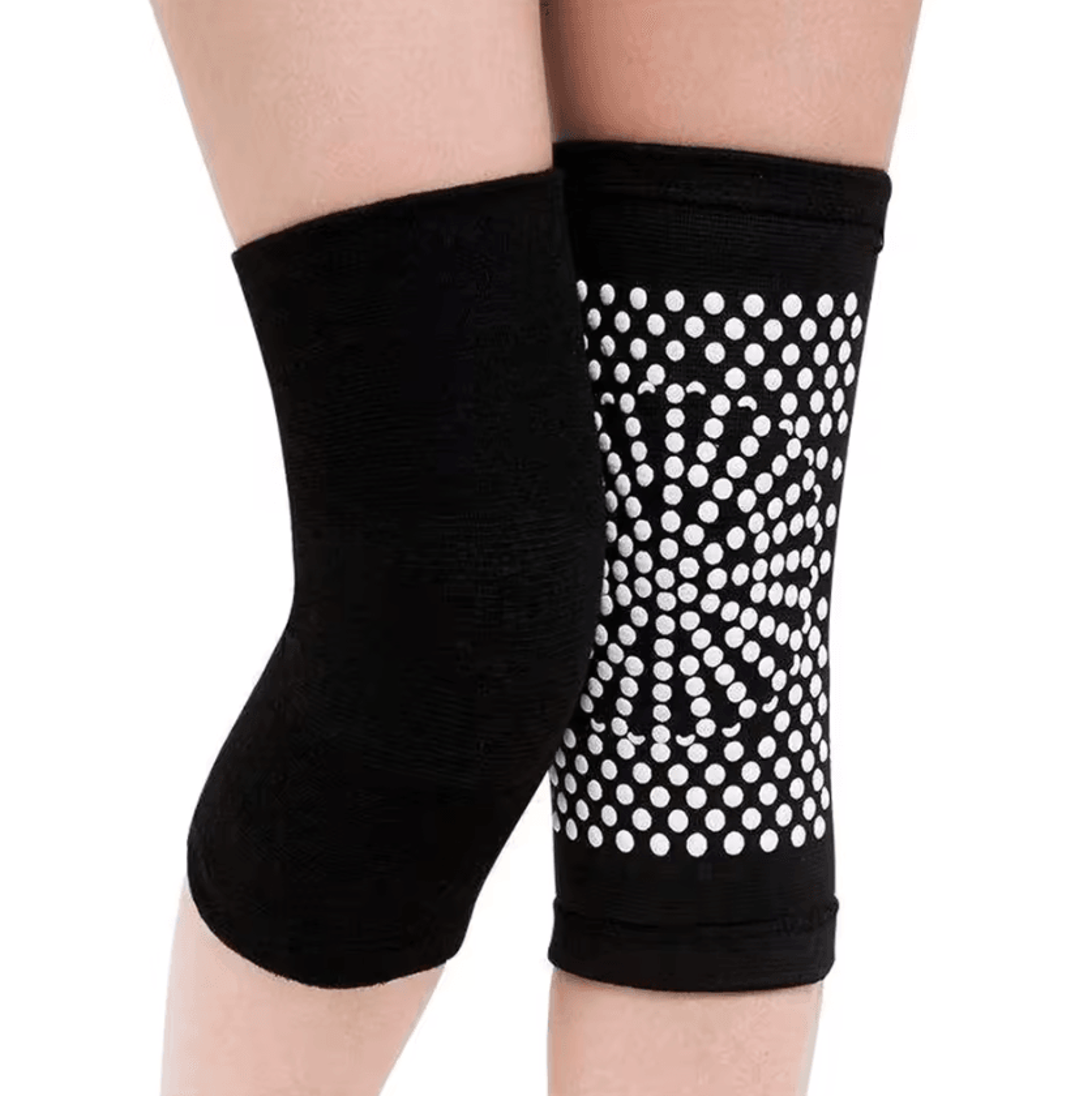 2Pack Self Heating Knee Braces Tourmaline Knee Support Sleeves For Warmth Comfort  Everyday Wear 4