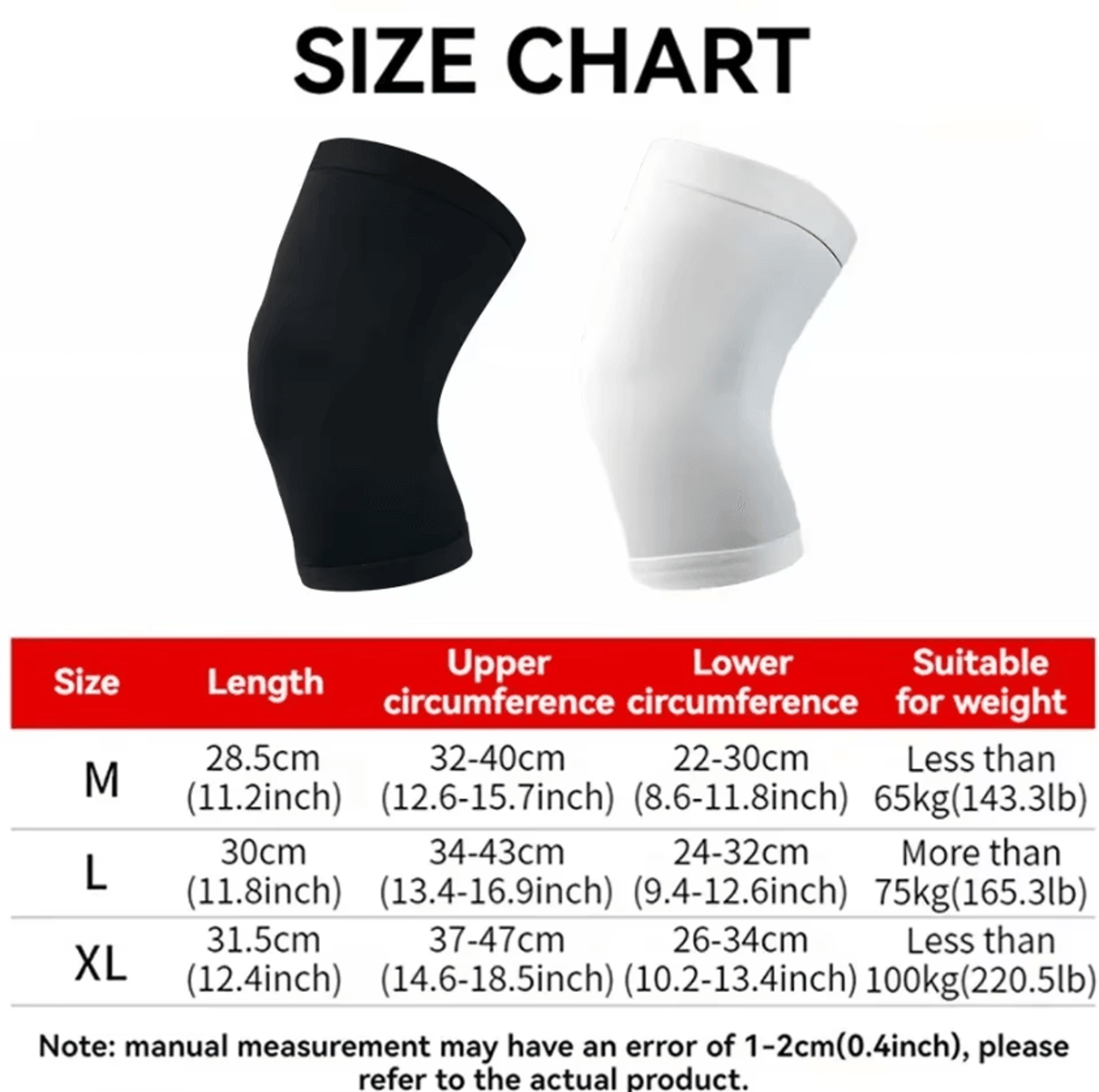 Elastic Compression Knee Sleeve Sports Knee Pad For Basketball Running Cycling  Outdoor Activities 3