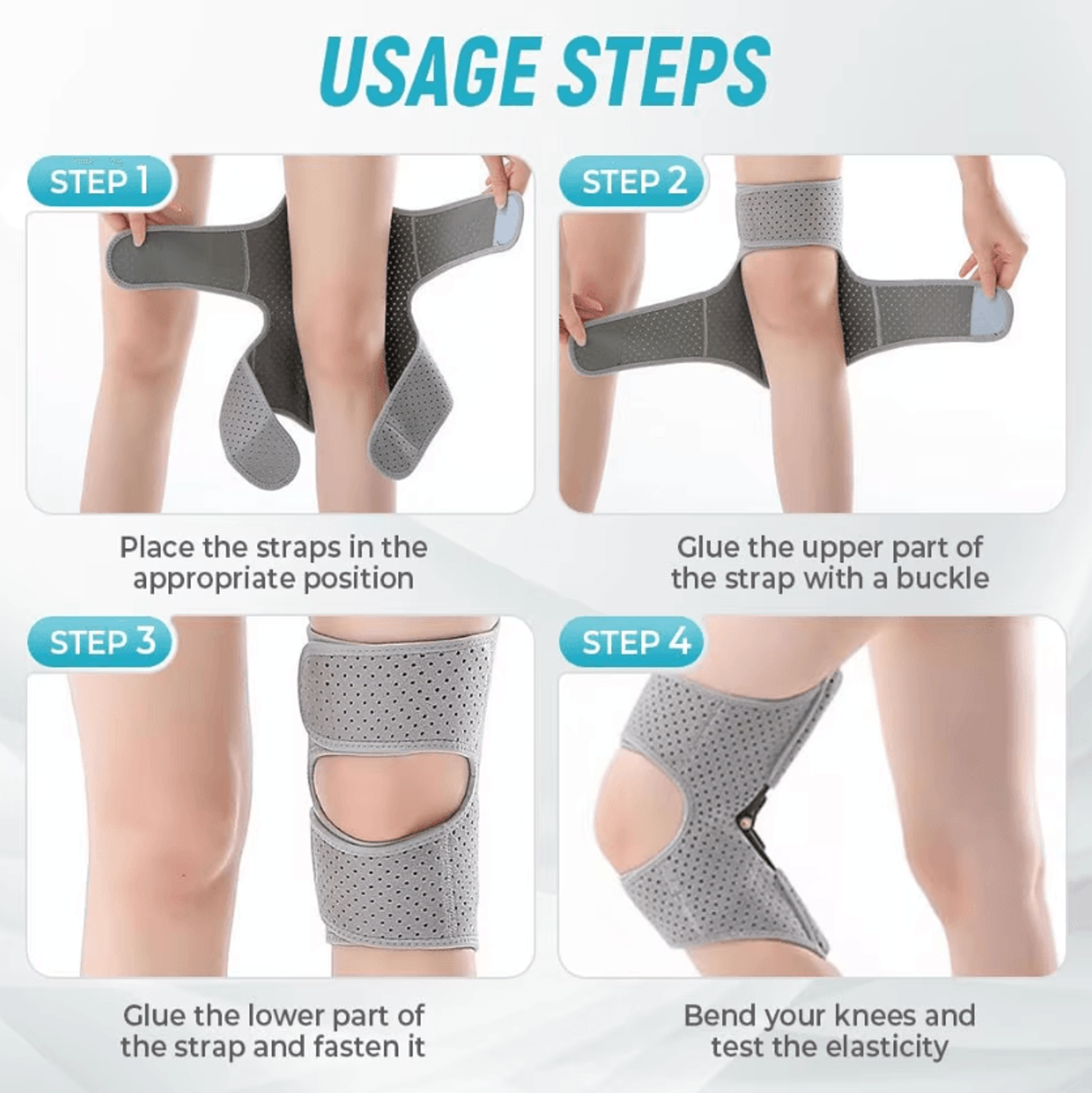 2Pack Hinged Knee Brace With Patella Support And Adjustable Stabilizers For Men  Women 4