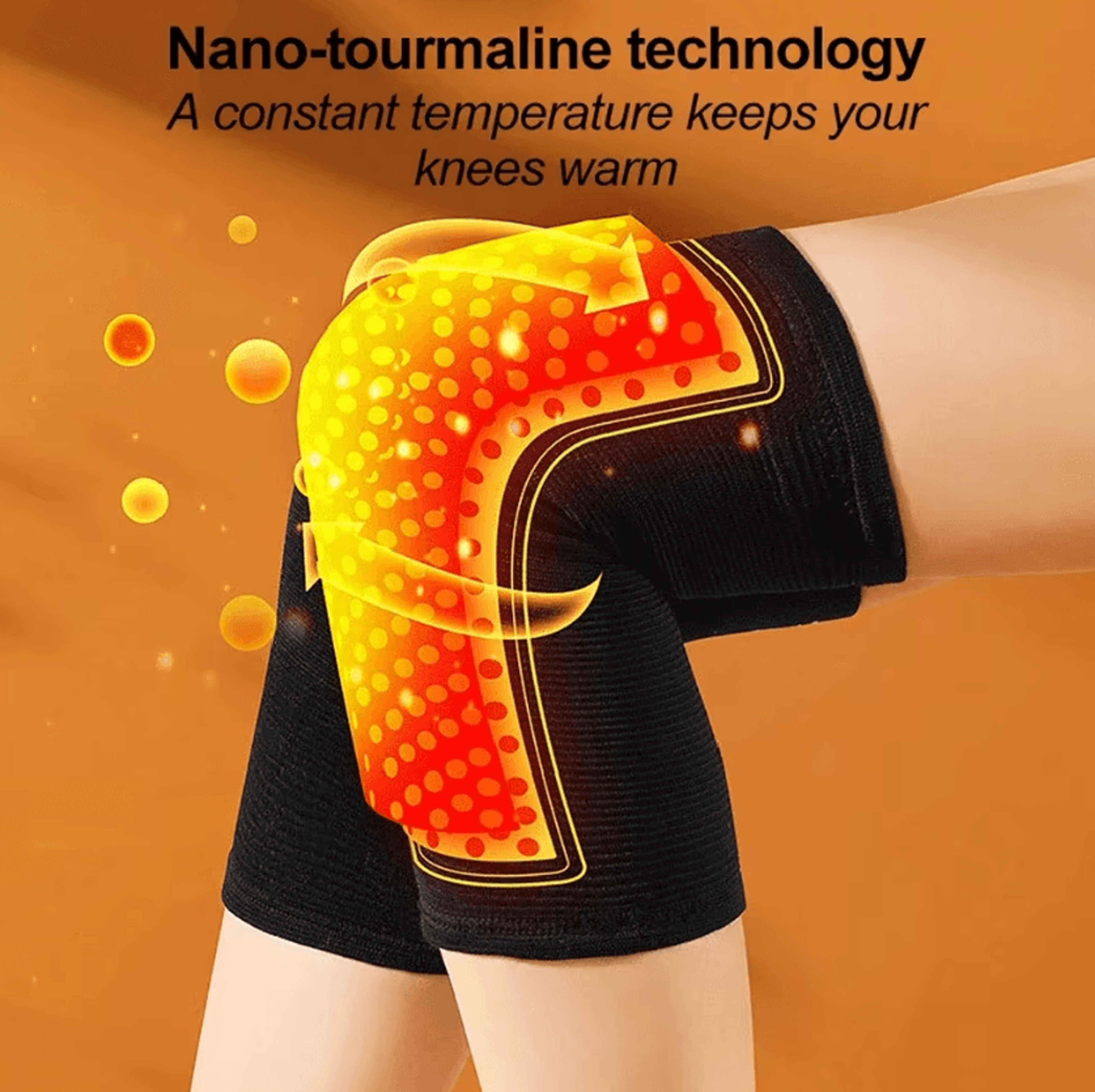 SelfHeating Tourmaline Knee Braces Far Infrared Compression Knee Sleeves For Warmth  Everyday Suppo 1