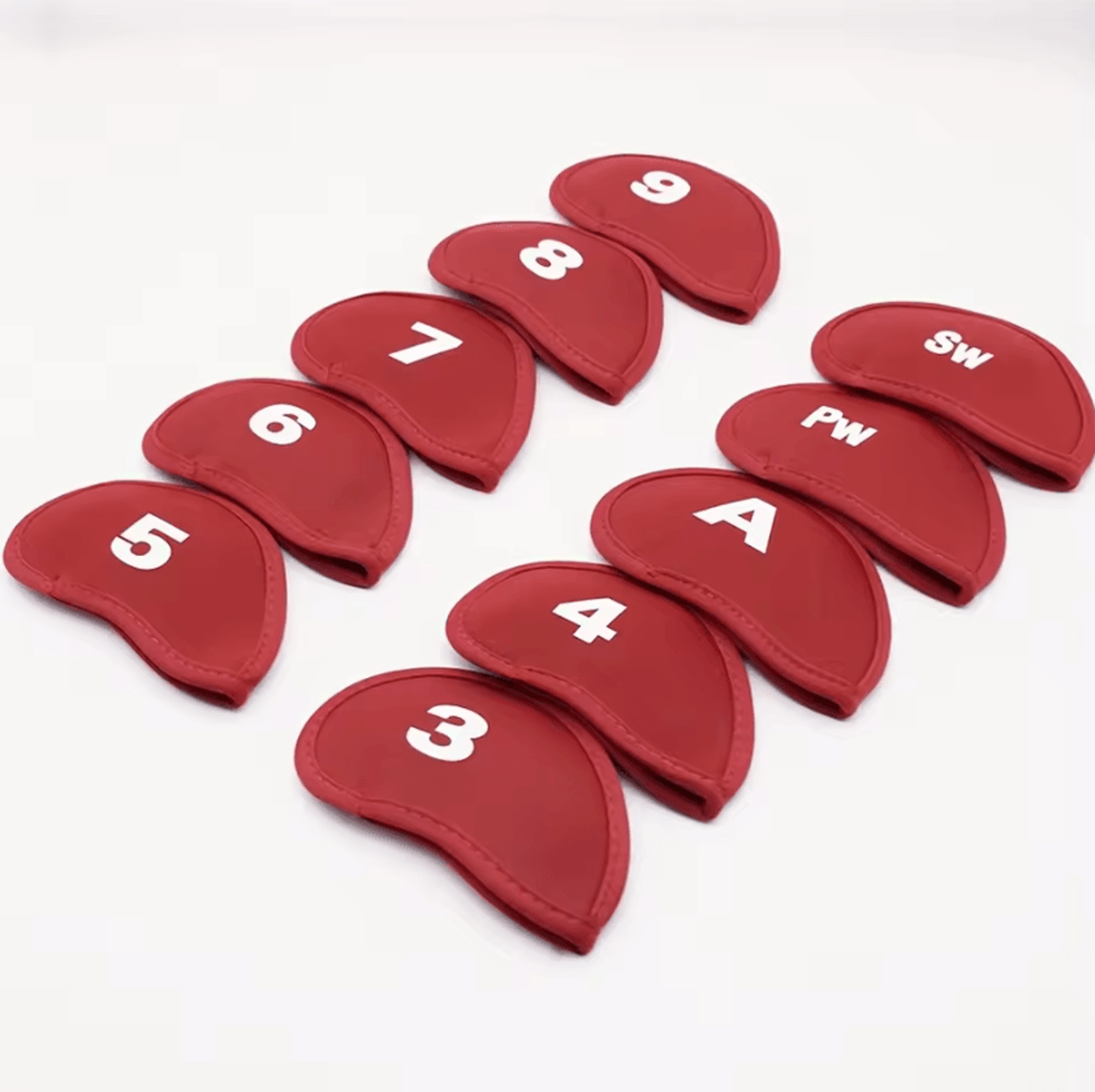 10 Piece Golf Iron Head Covers Set Protective Club Head Covers For Golf Clubs 3