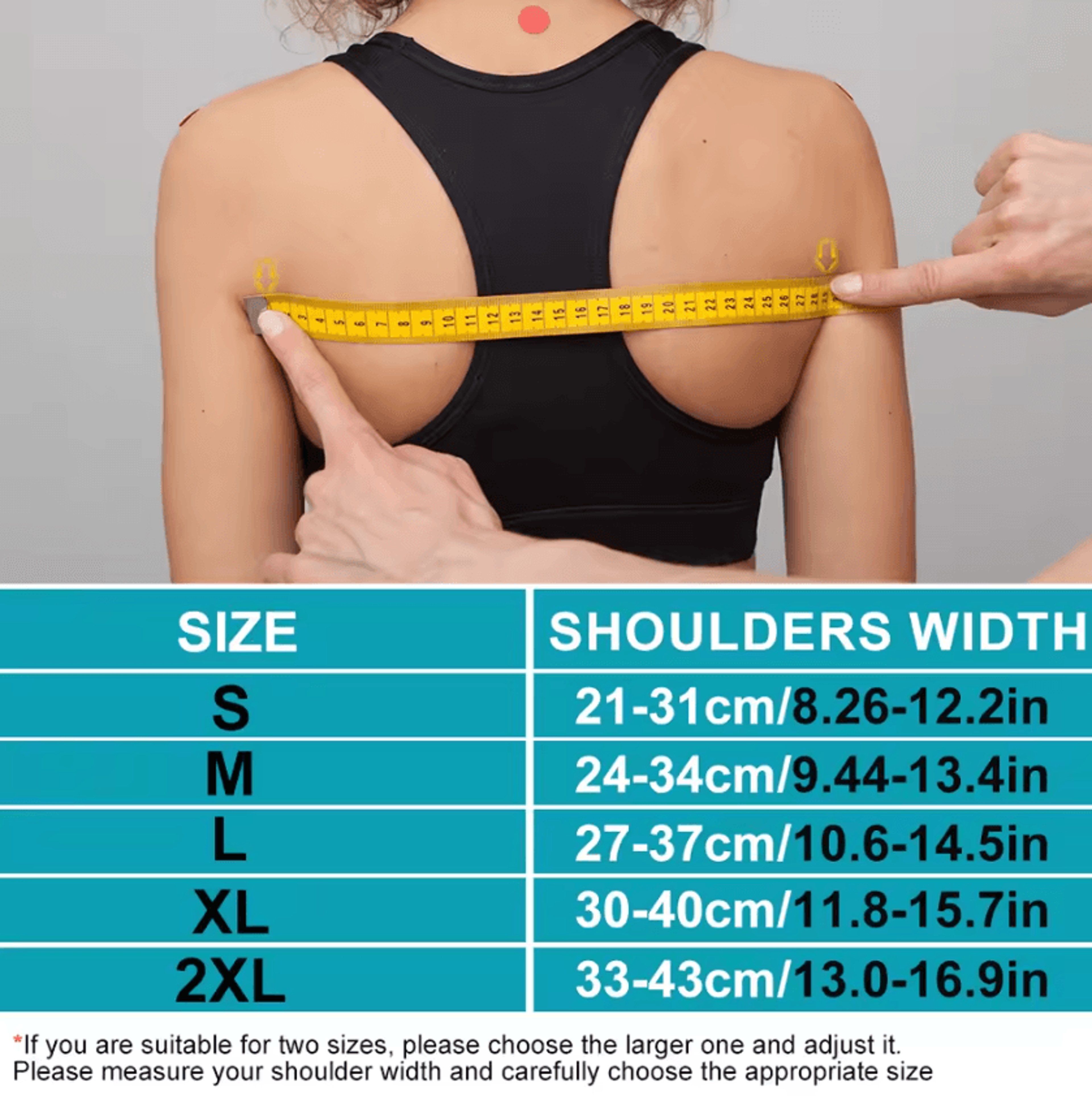 Adjustable Back And Shoulder Posture Corrector Brace For Adults And Kids 1