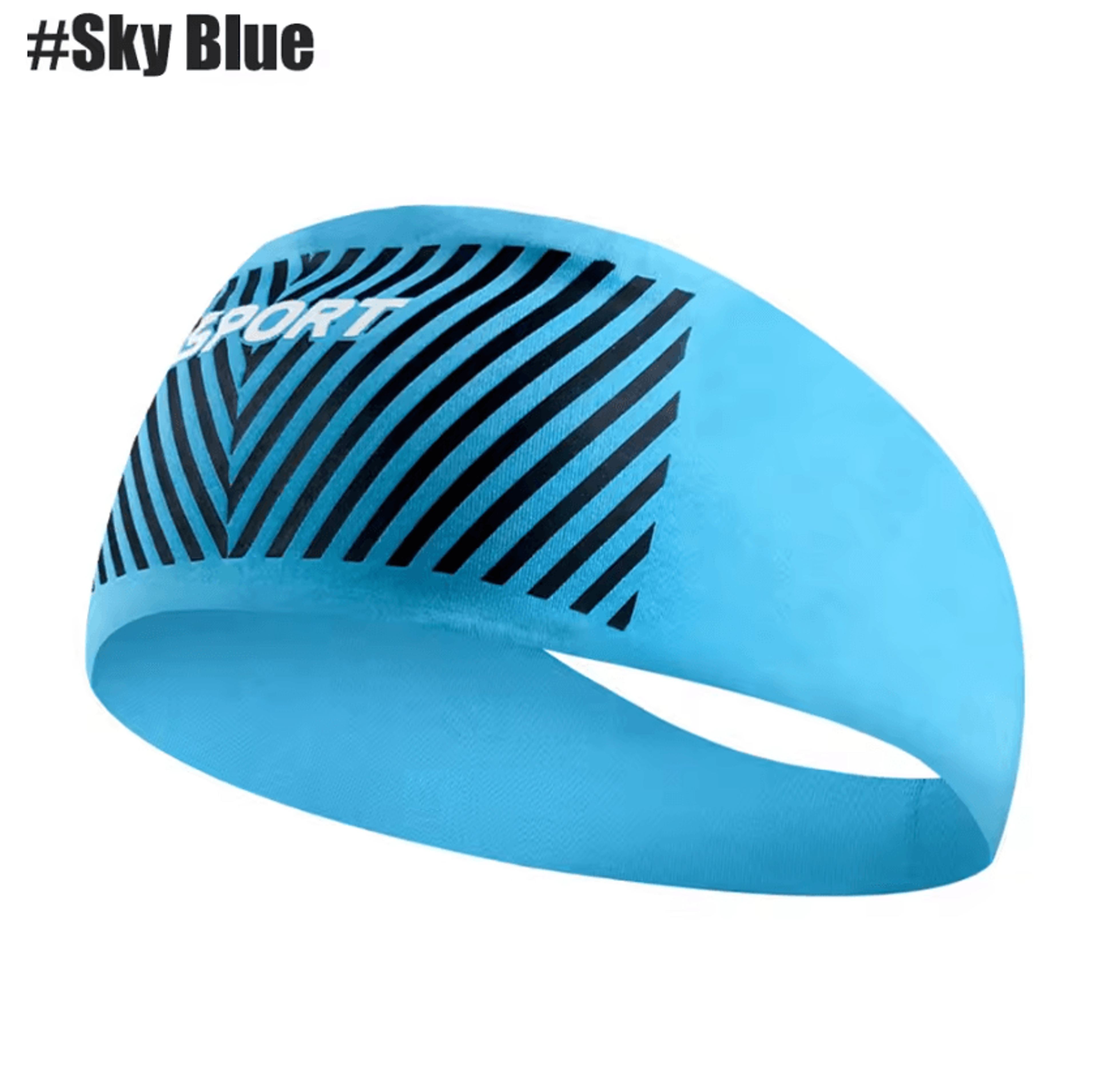 Absorbent Sports Sweat Headband For Cycling Yoga Gym And Outdoor Training 9