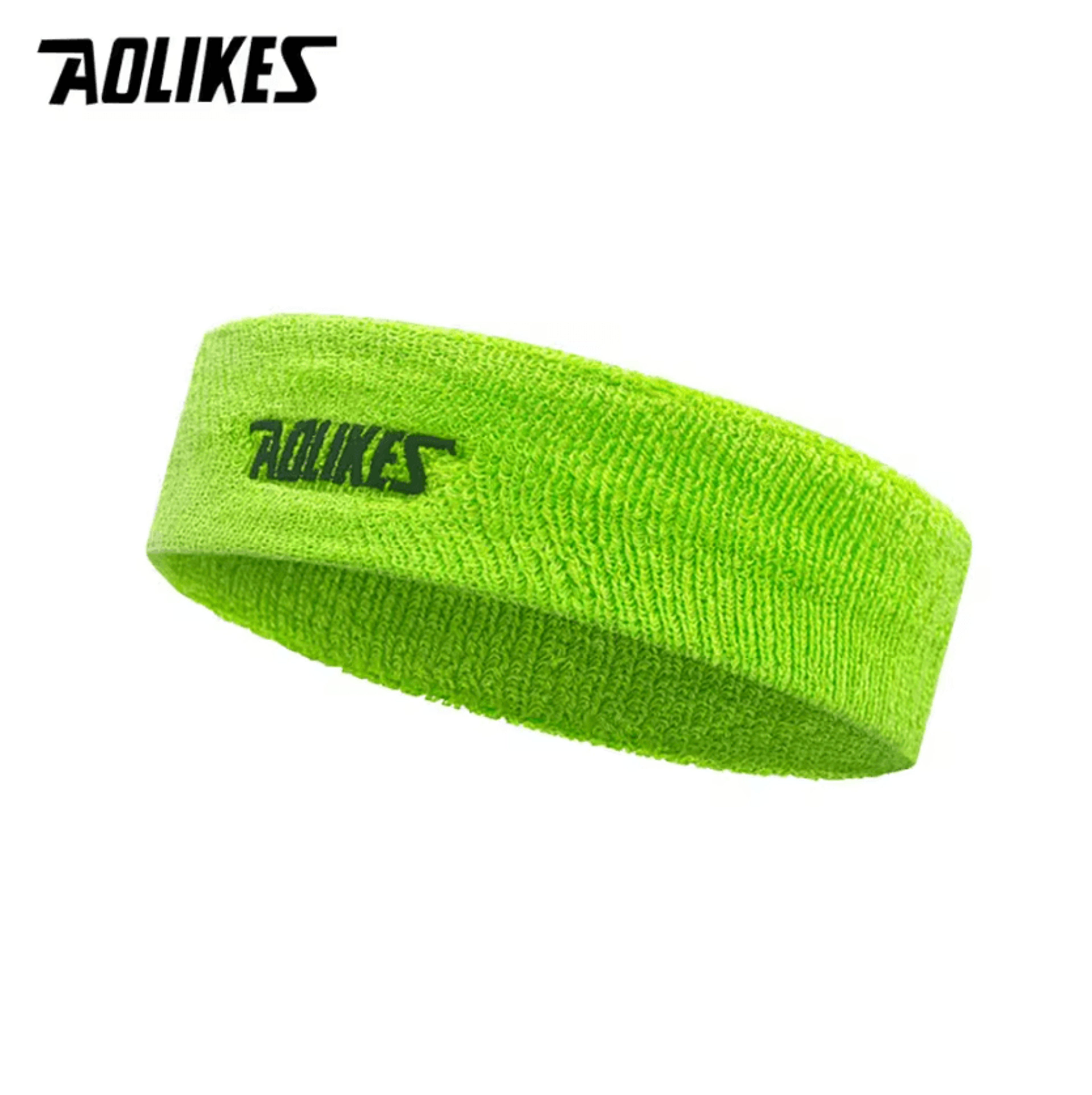 AOLIKES Cotton Sports Sweat Headband For Running Tennis Yoga And Fitness 4