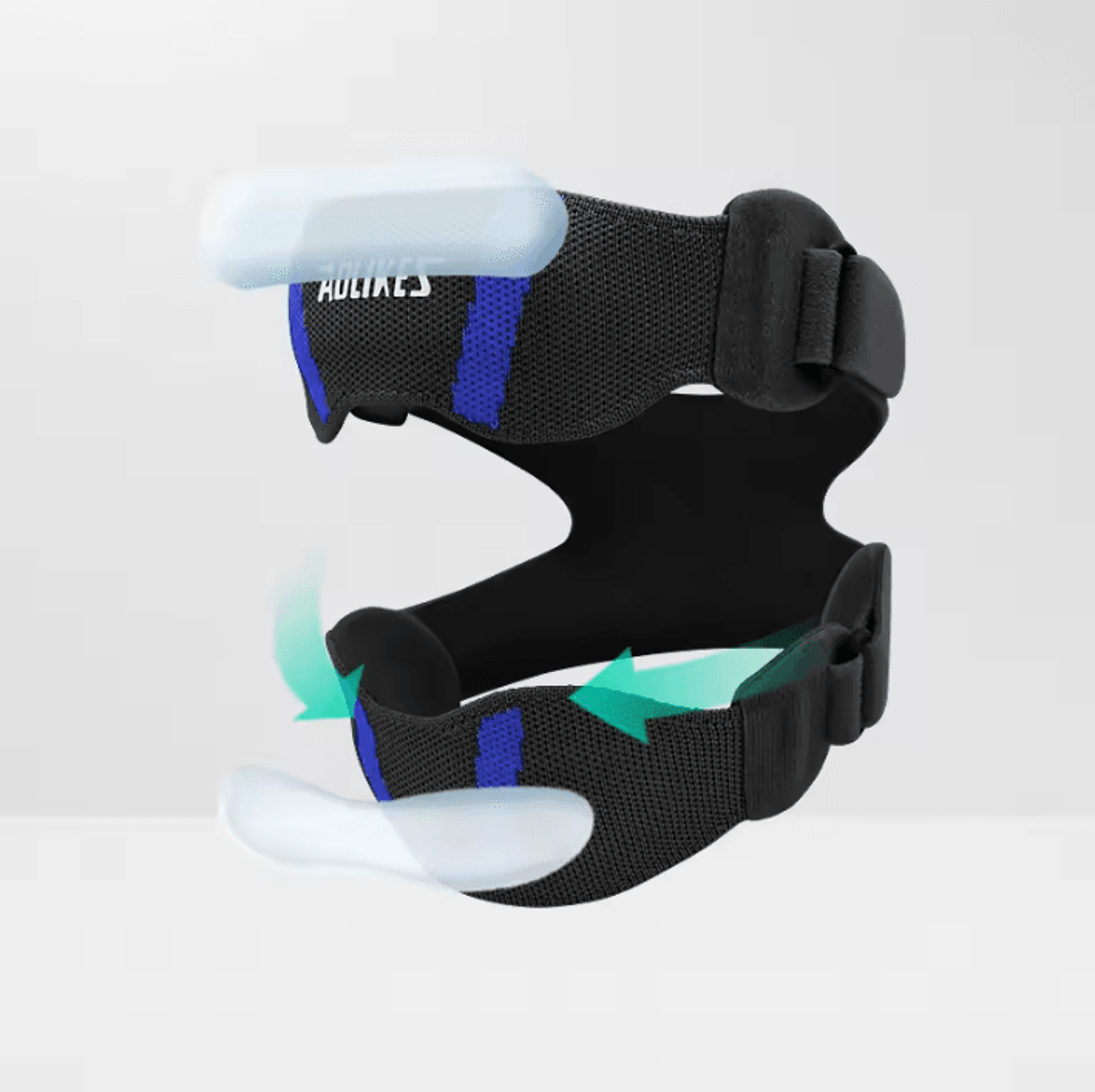 AOLIKES Patella Knee Strap With Ergonomic Silicone Pad For Adjustable Knee Support 7