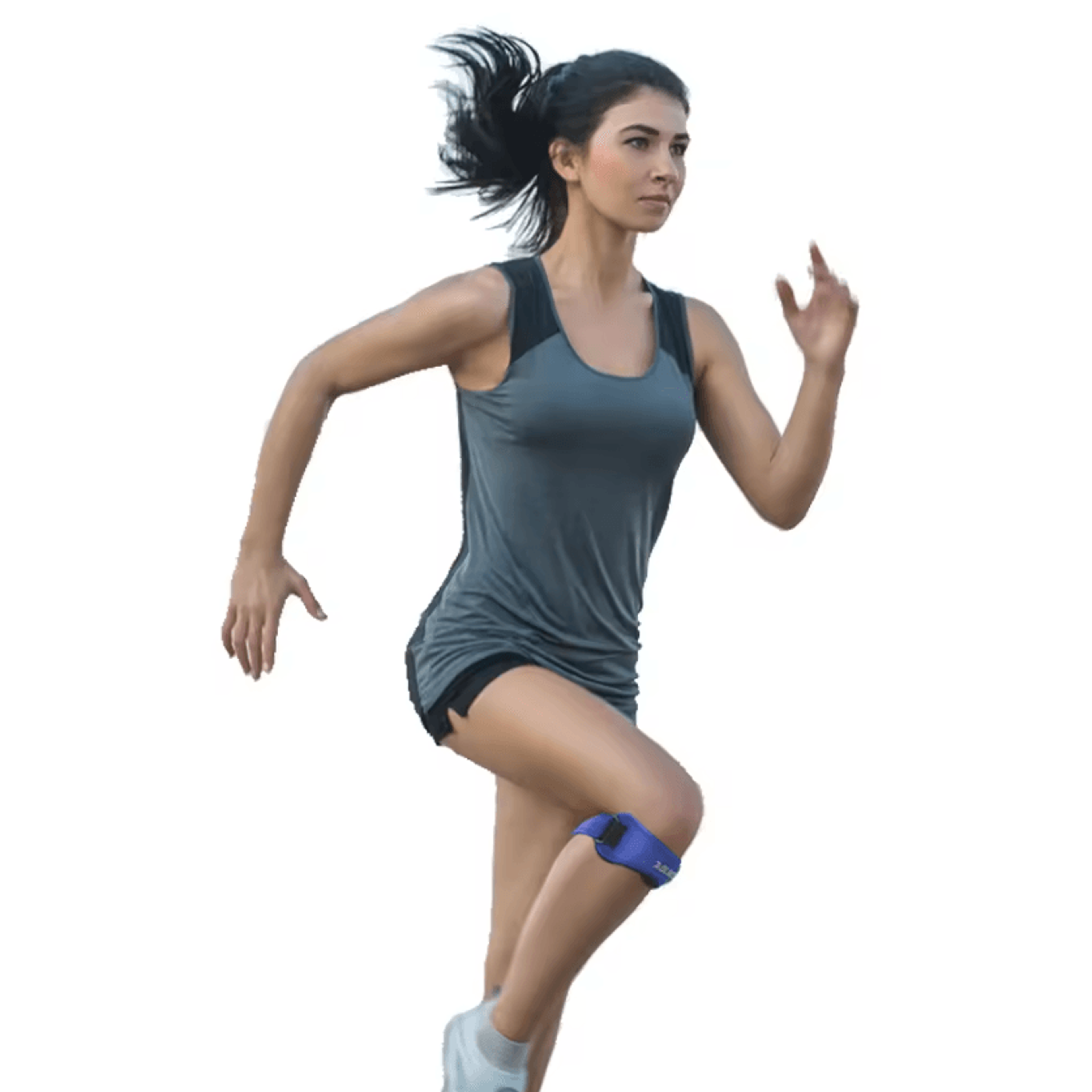 AOLIKES Patella Tendon Knee Strap With Shock Absorption Pad For Basketball Running And Sports 2