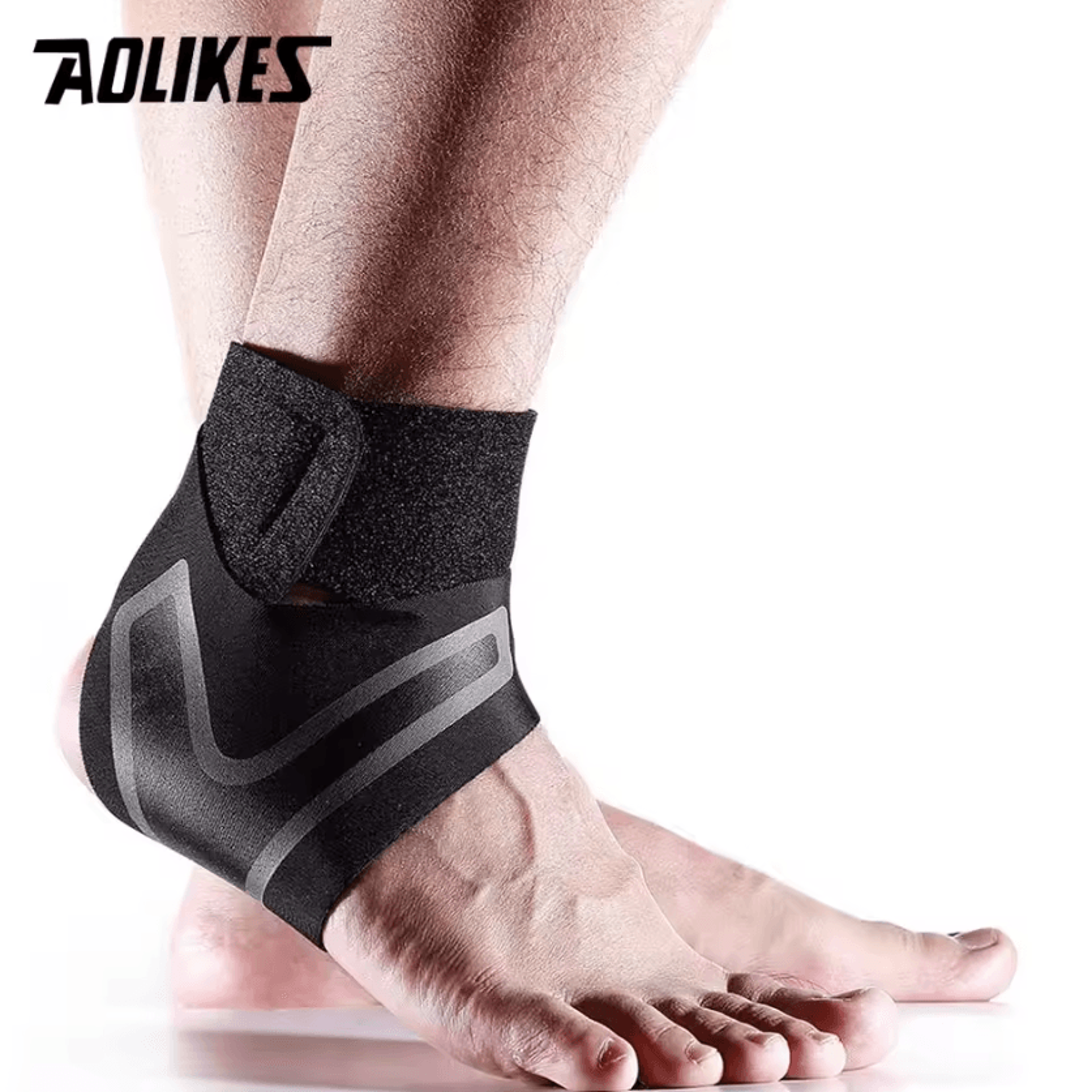 aolikes adjustable ankle support brace for sports fitness and everyday stability